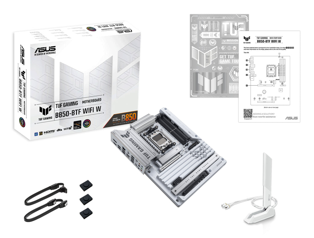 ASUS TUF GAMING B850-BTF WIFI W Motherboard White Edition - Image 4