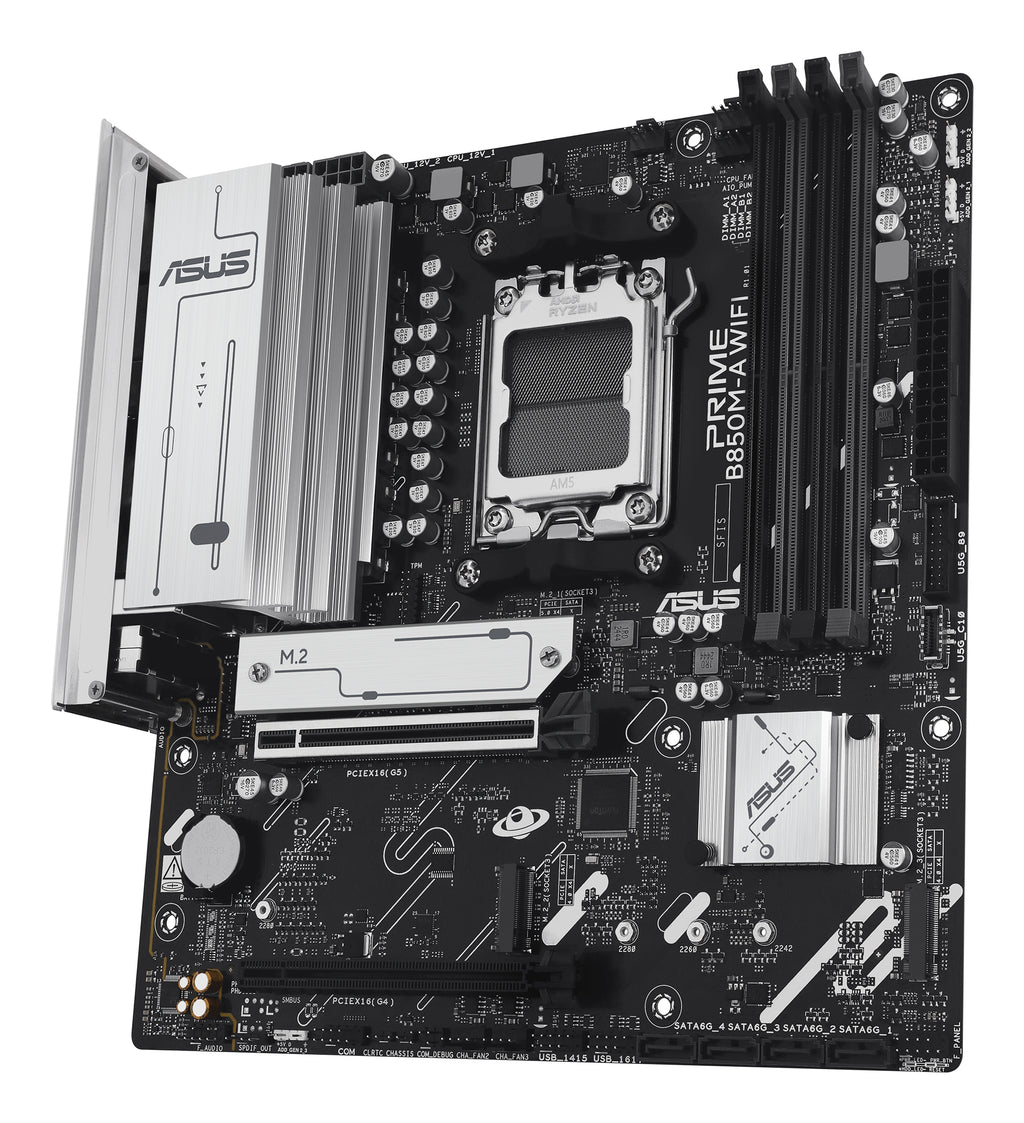 ASUS PRIME B850M-A WIFI-CSM Motherboard (mATX, Wi‑Fi) - Image 4