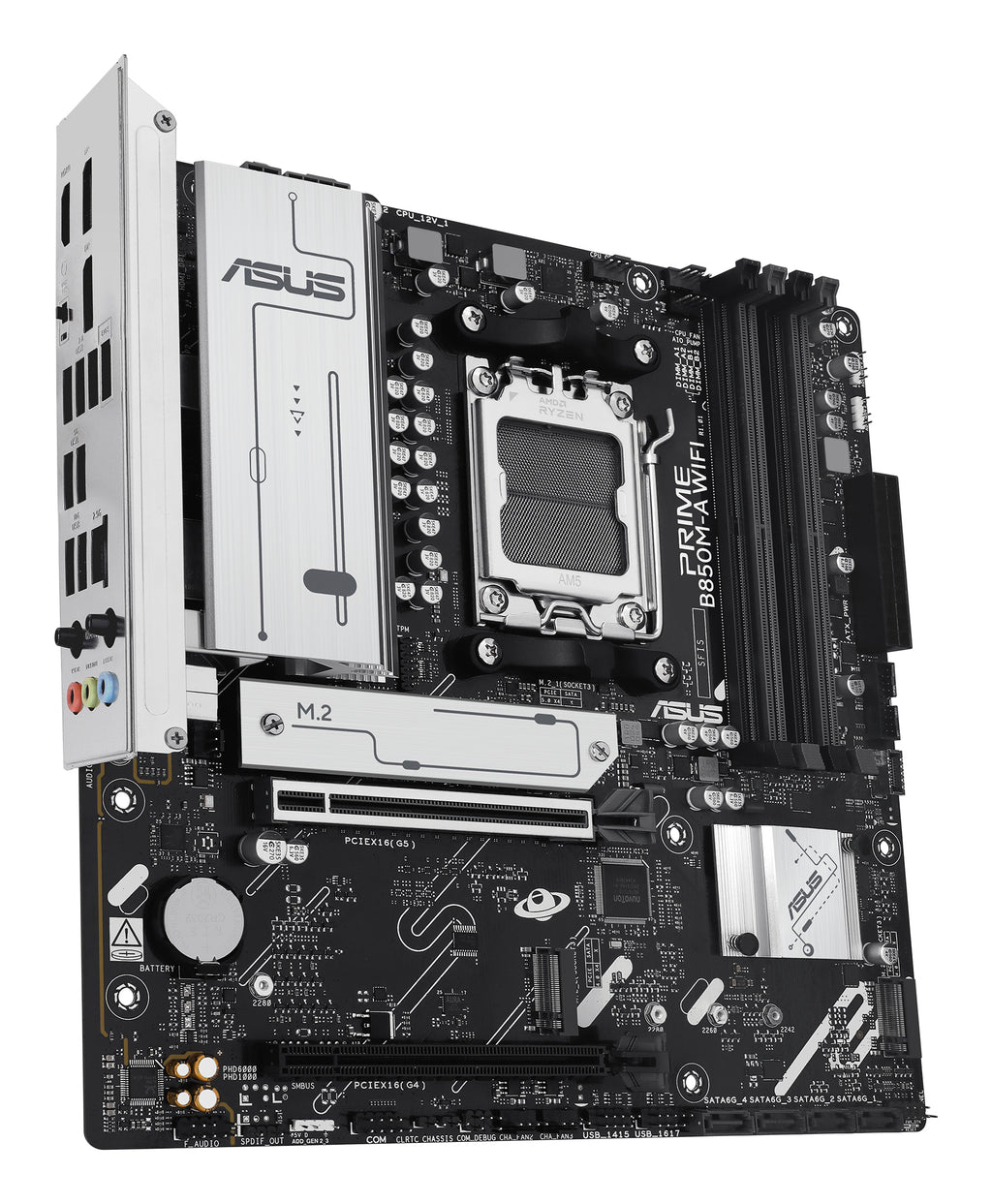 ASUS PRIME B850M-A WIFI-CSM Motherboard (mATX, Wi‑Fi) - Image 3