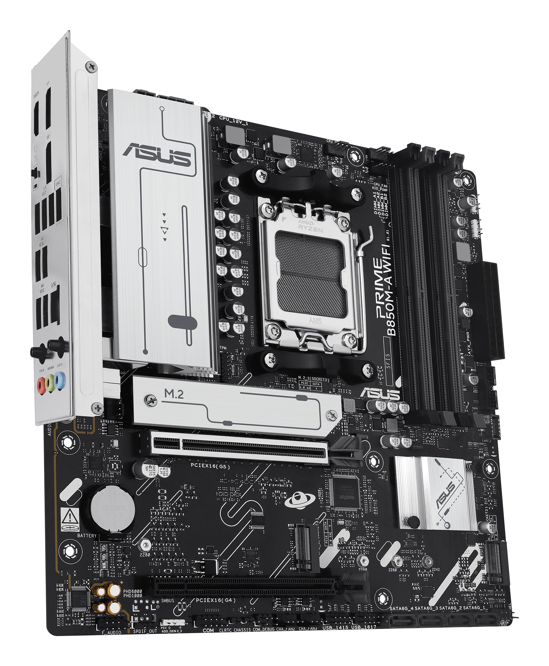 ASUS PRIME B850M-A WIFI-CSM Motherboard (mATX, Wi‑Fi) - Image 3