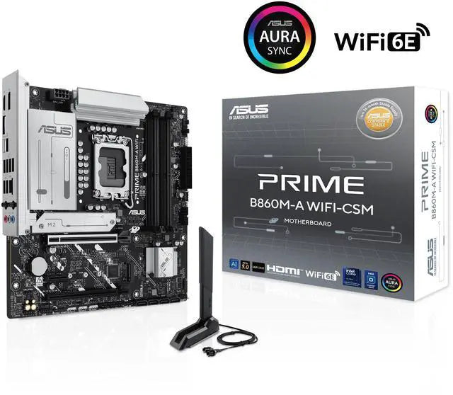 ASUS PRIME B860M-A WIFI-CSM Micro-ATX Motherboard for Business Systems - Image 3