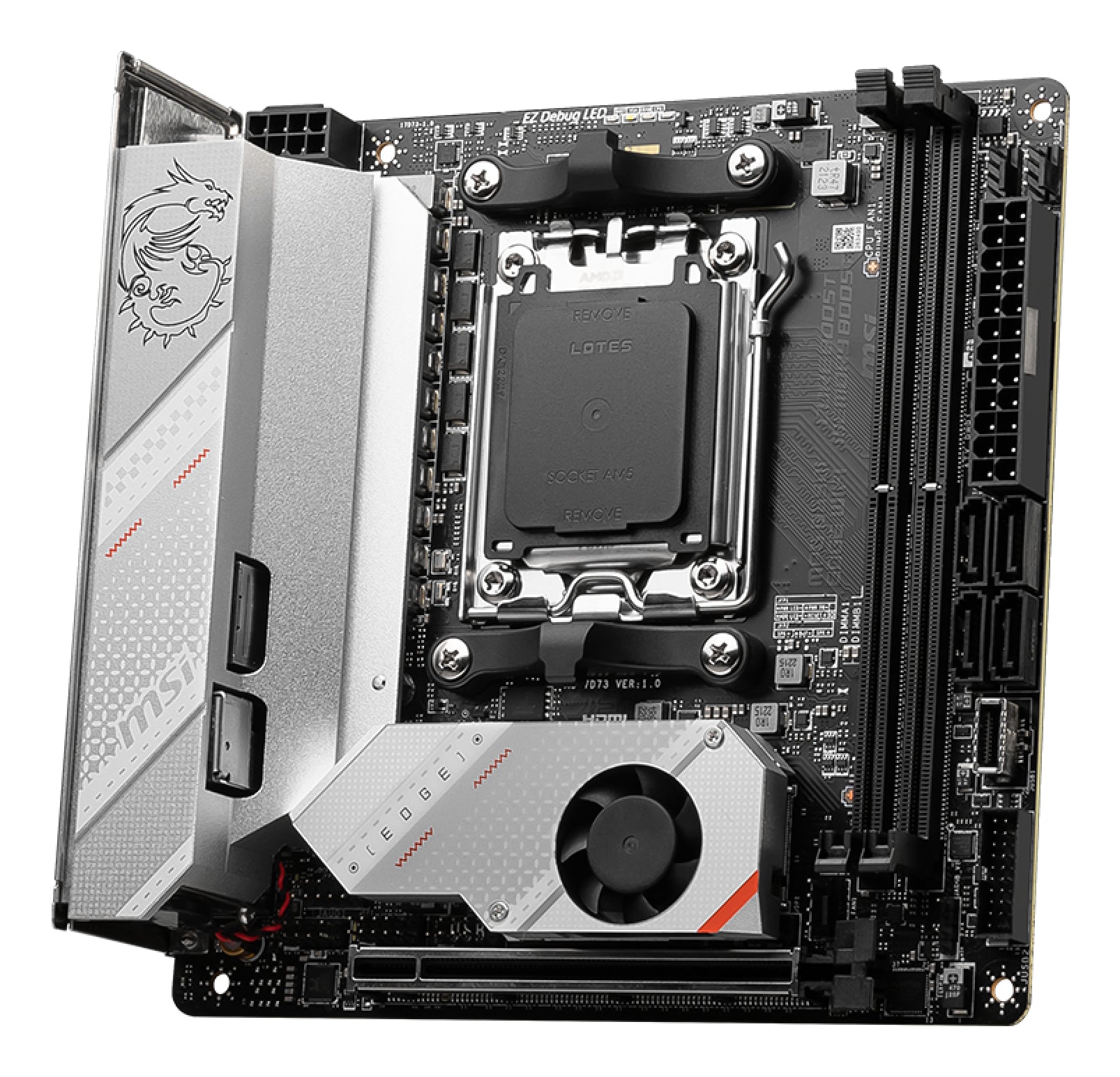 MSI MPG B650I EDGE WIFI Motherboard — Wi-Fi Enabled PC Component - Image 3