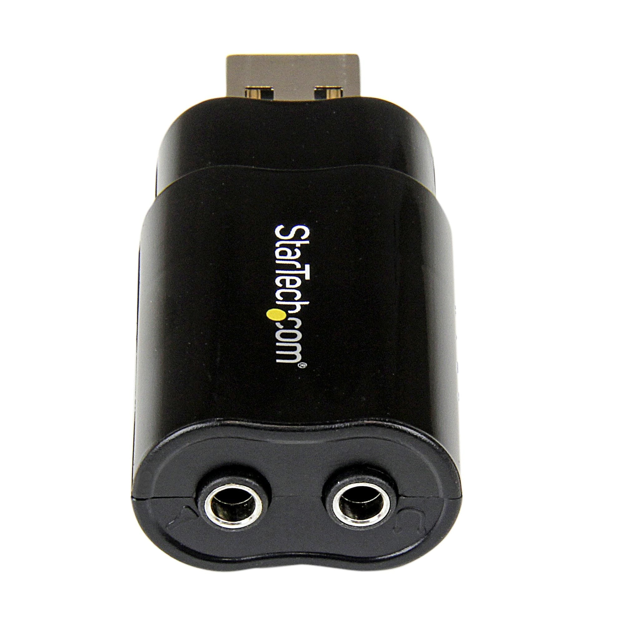 StarTech USB Stereo Audio Adapter - External Sound Card