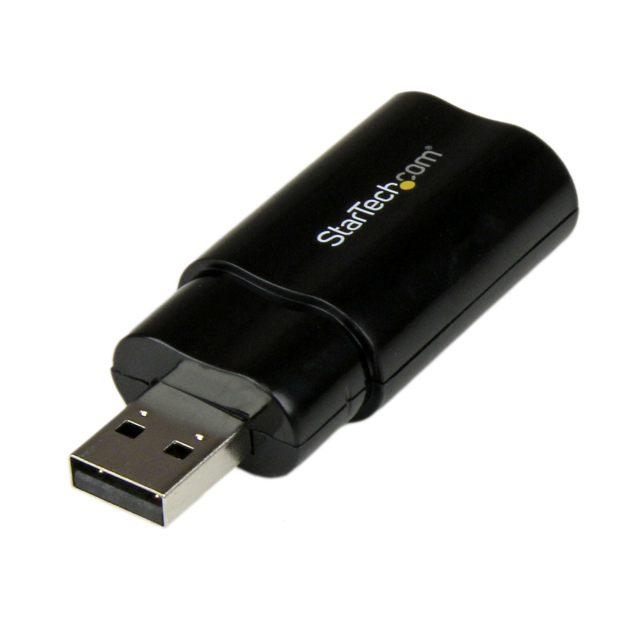 StarTech USB Stereo Audio Adapter - External Sound Card