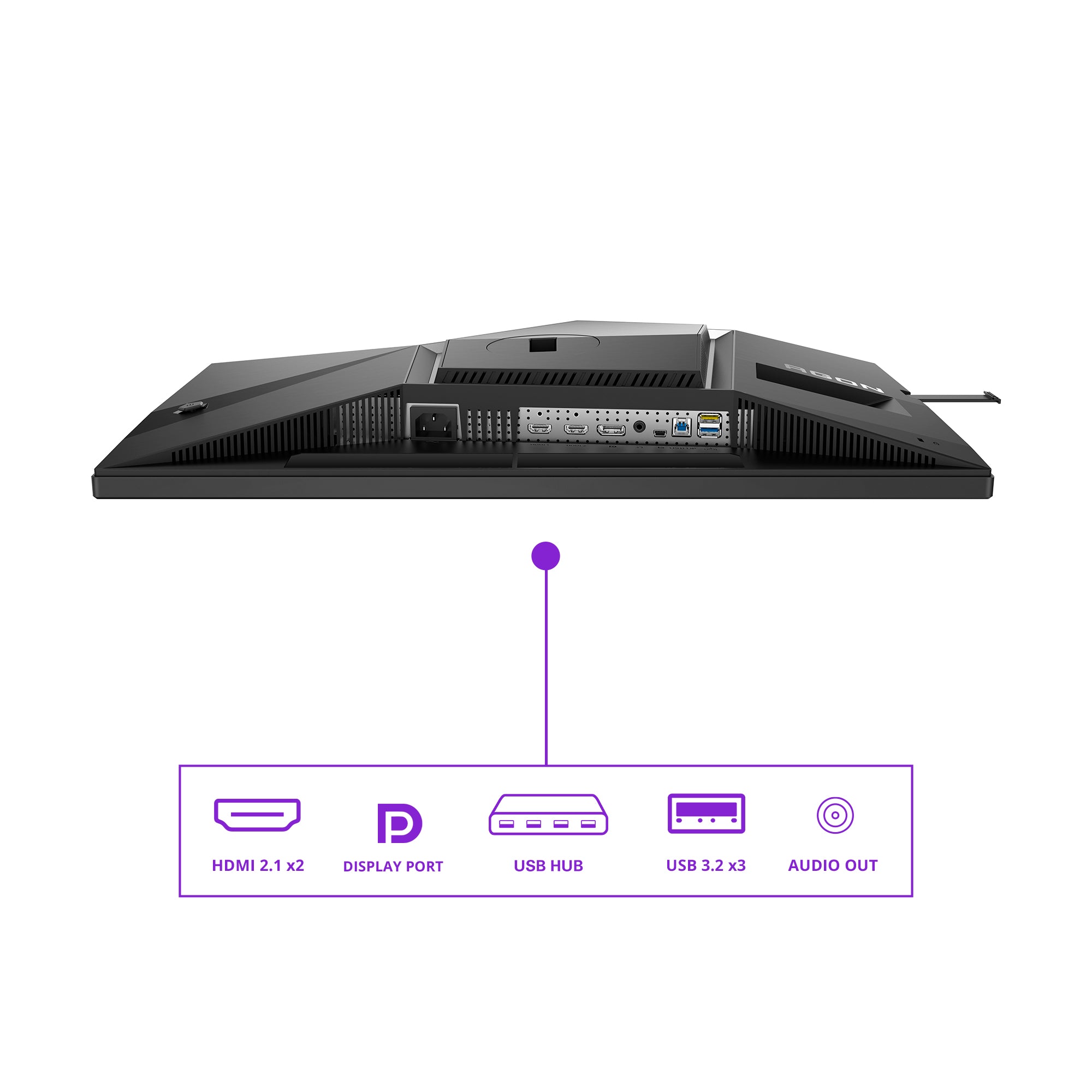 AOC AGON AG326UD 31.5" 4K OLED Gaming Monitor - 144Hz - Image 4