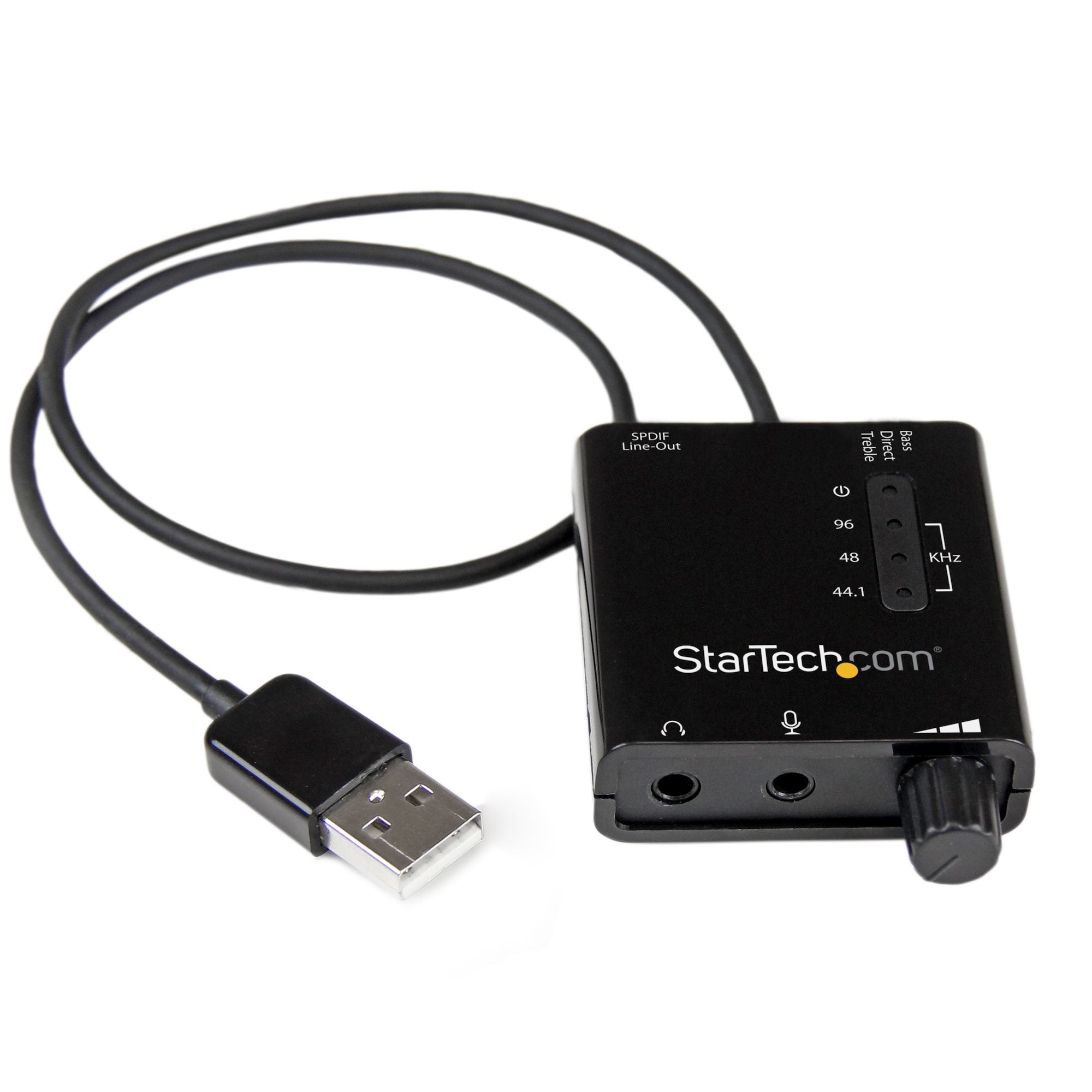 StarTech USB Stereo Audio Adapter with SPDIF Digital Out - Image 1