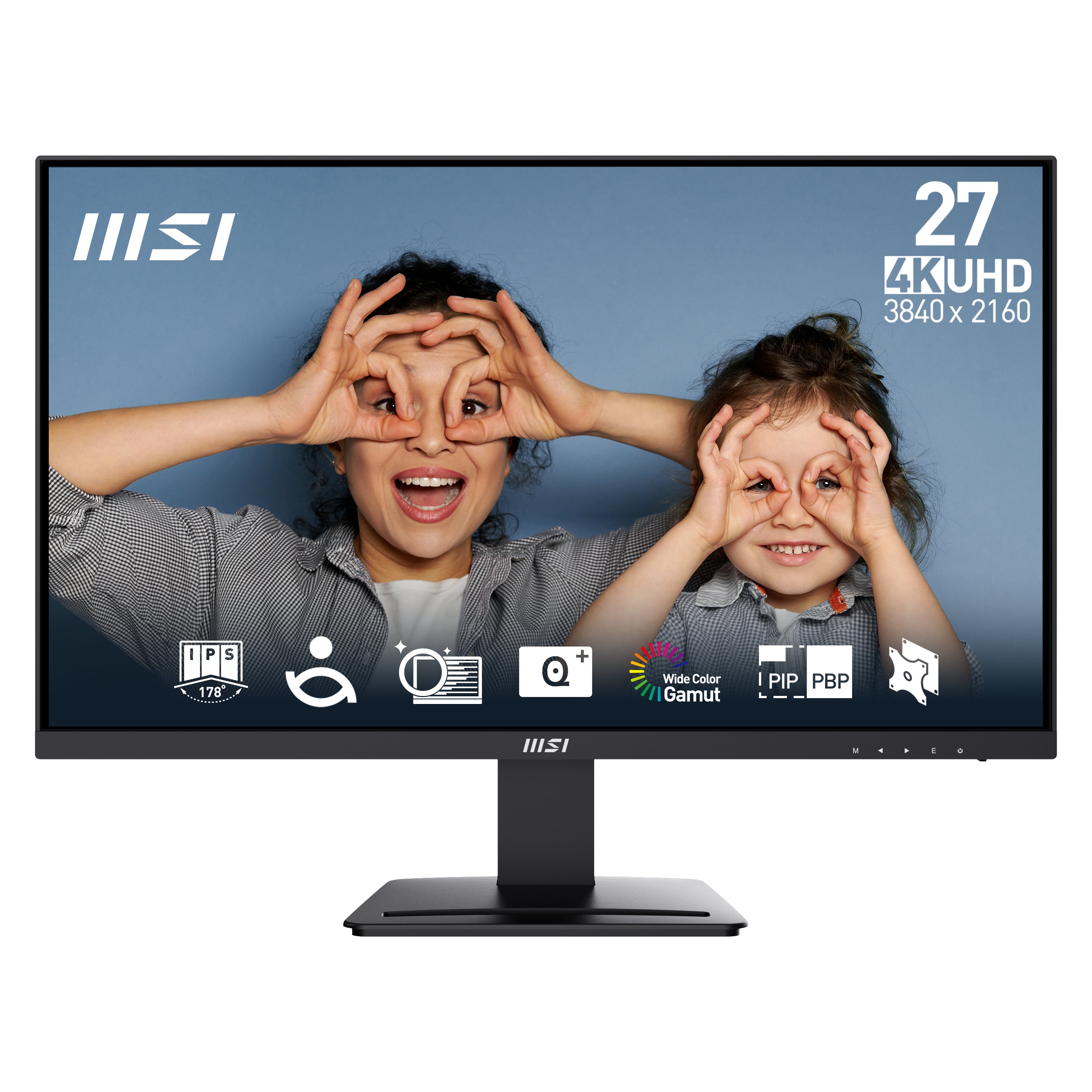 MSI 27in 4K UHD IPS Monitor - 60Hz, 4ms, DP & 2x HDMI - Image 1