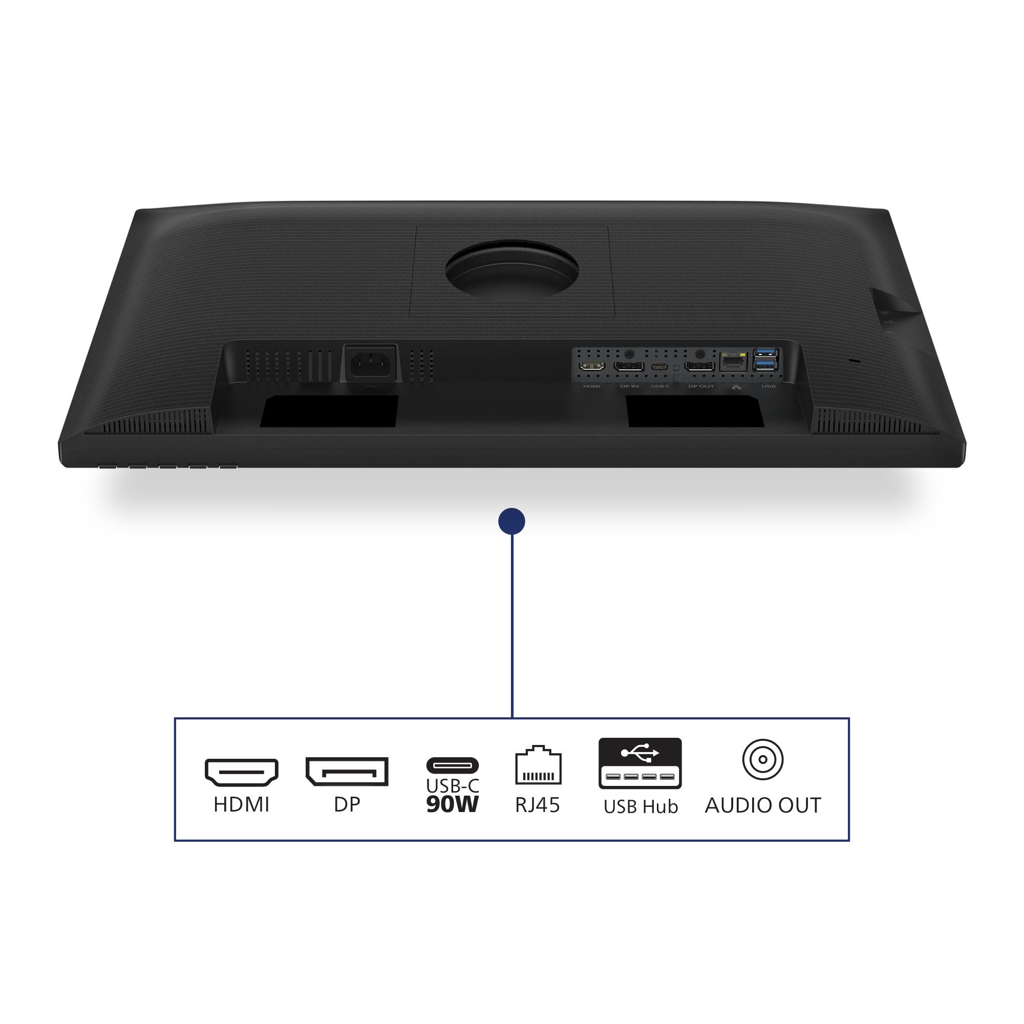 Philips 24B2U3301 23.8in 120Hz FHD USB-C 90W Business Monitor - Image 4