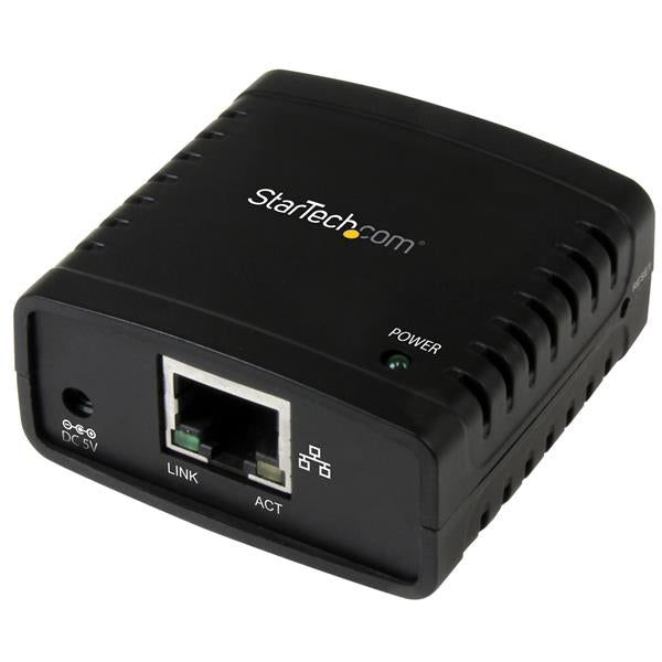 StarTech.com 10/100Mbps Ethernet to USB 2.0 Print Server - Image 1