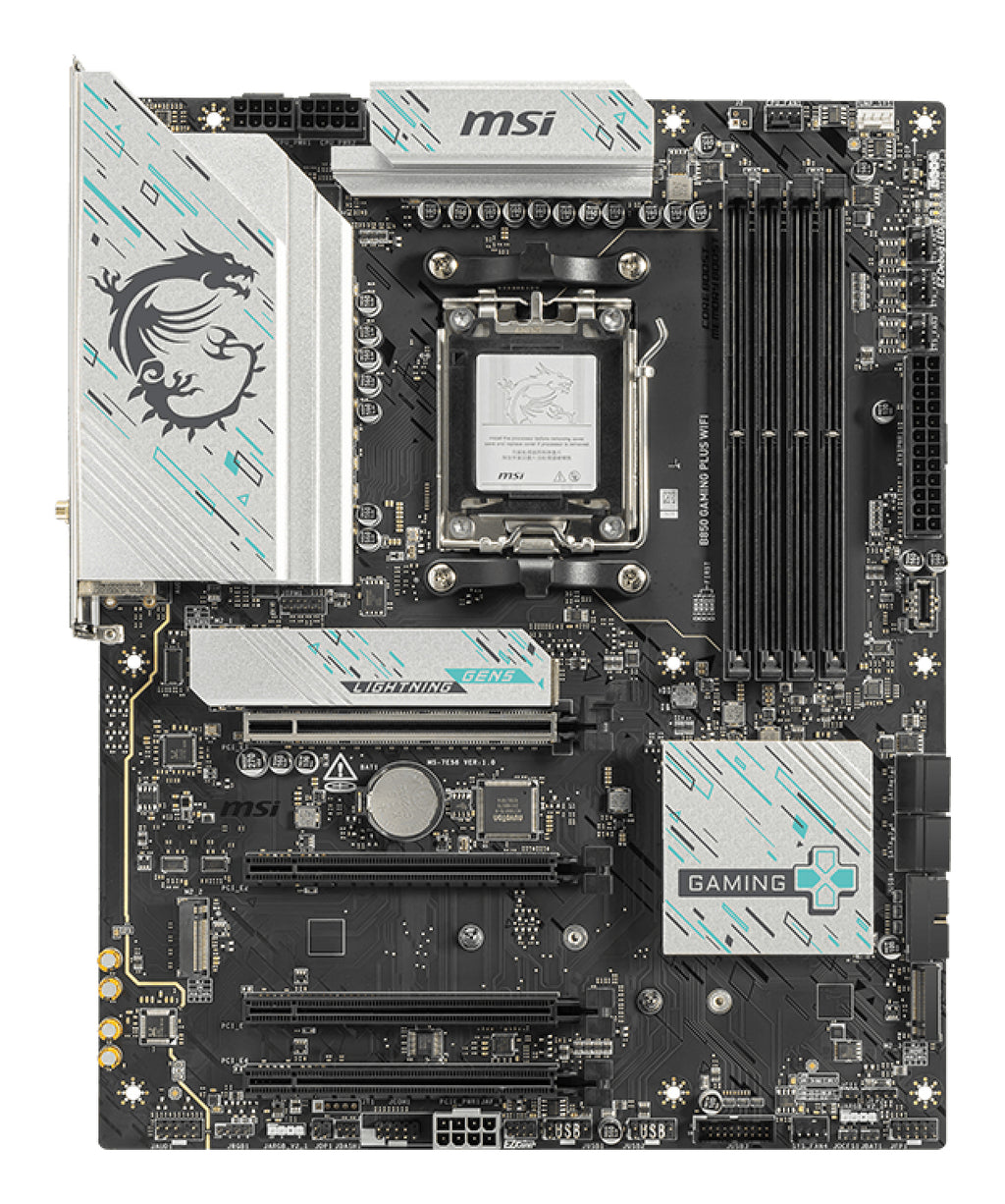 MSI B850 GAMING PLUS WIFI Motherboard — Gaming Wi-Fi - Image 2