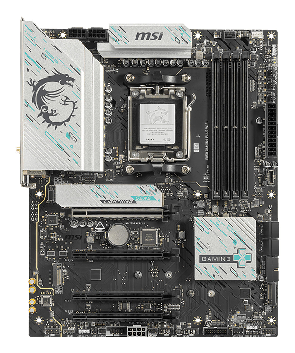 MSI B850 GAMING PLUS WIFI Motherboard — Gaming Wi-Fi - Image 2