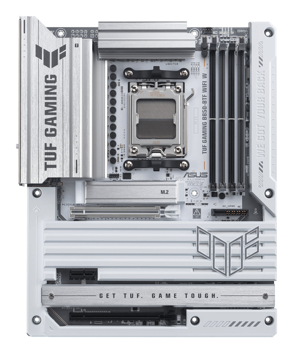 ASUS TUF GAMING B850-BTF WIFI W Motherboard White Edition - Image 2
