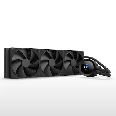 NZXT Kraken Plus 360 V2 360mm AIO Liquid Cooler - 1.54in Display - Image 3