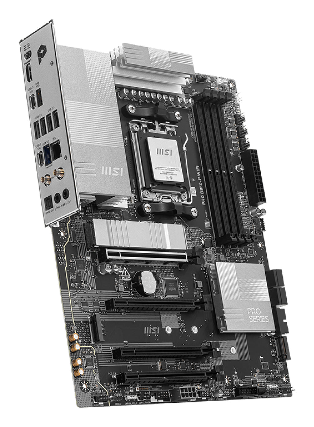 MSI PRO B850-P WIFI Motherboard — Business Desktop Wi-Fi - Image 3