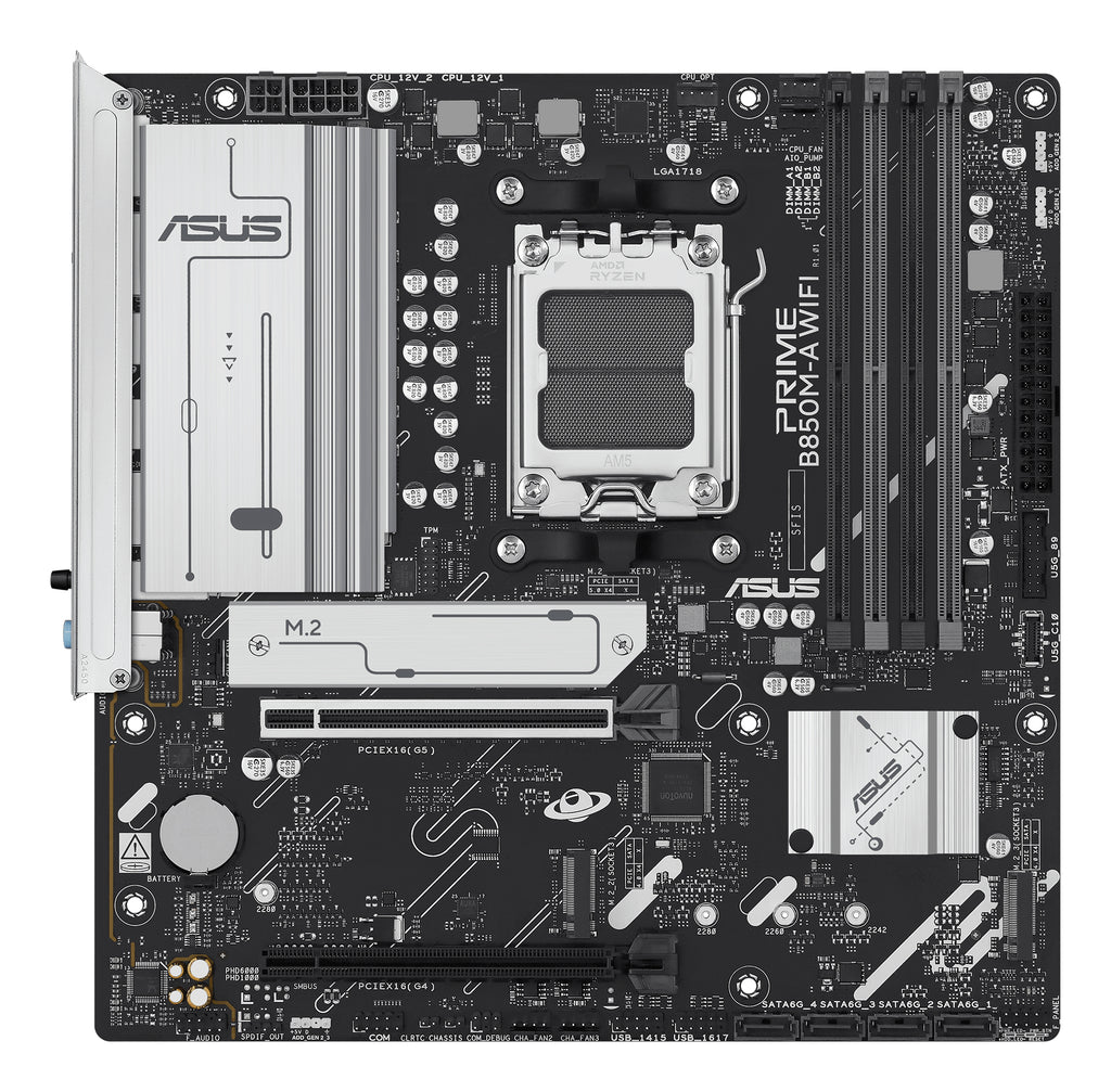 ASUS PRIME B850M-A WIFI-CSM Motherboard (mATX, Wi‑Fi) - Image 1