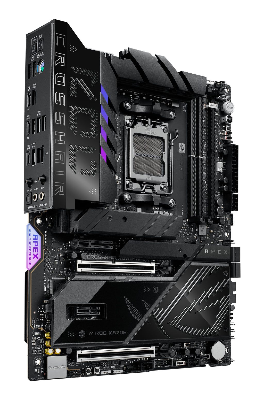 ASUS ROG CROSSHAIR X870E APEX Motherboard — Enthusiast PC - Image 4