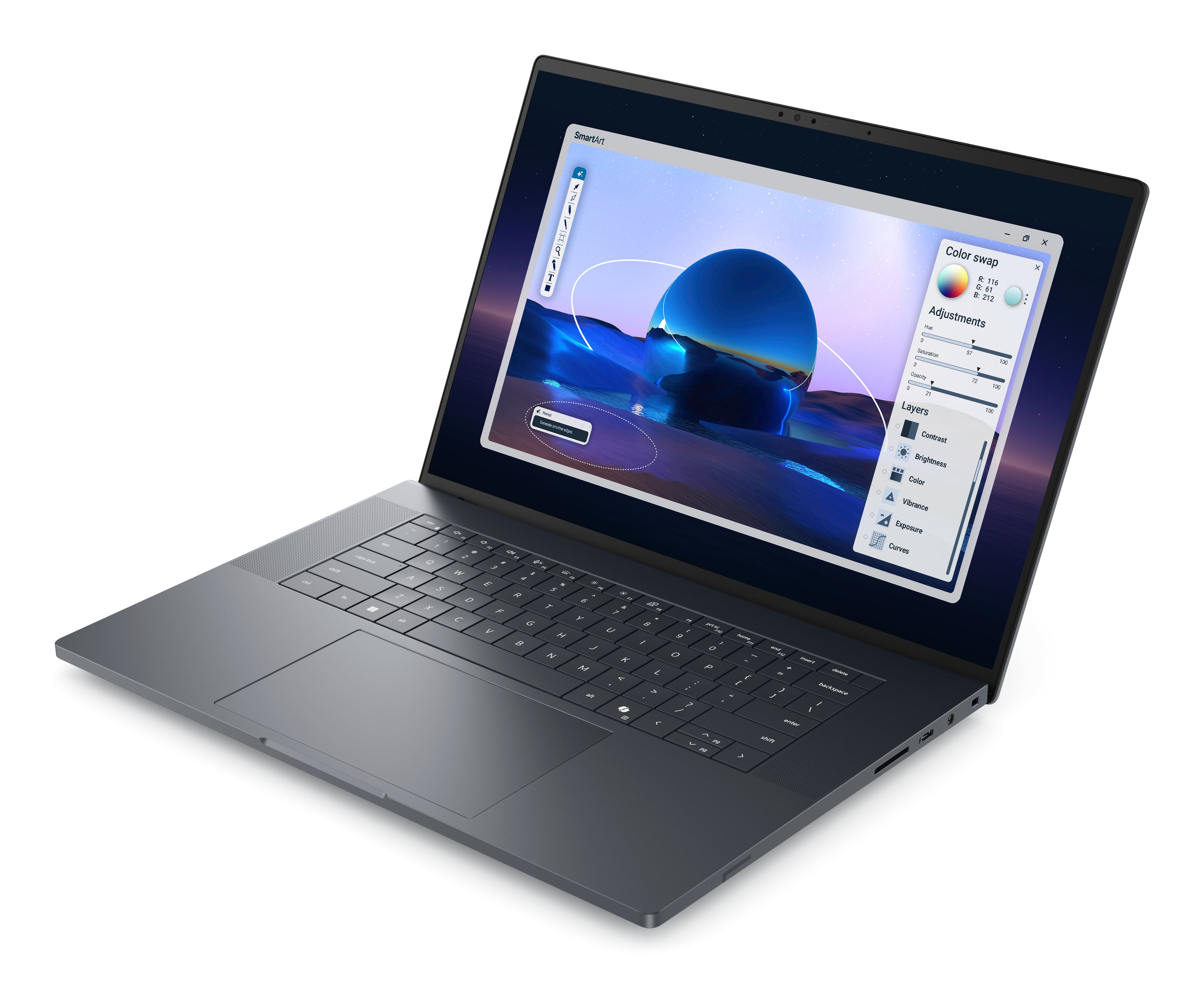 Dell Pro Max 16 MA16250 — 16in FHD+ Ultra 7 265H, 32GB, 1TB, RTX 1000