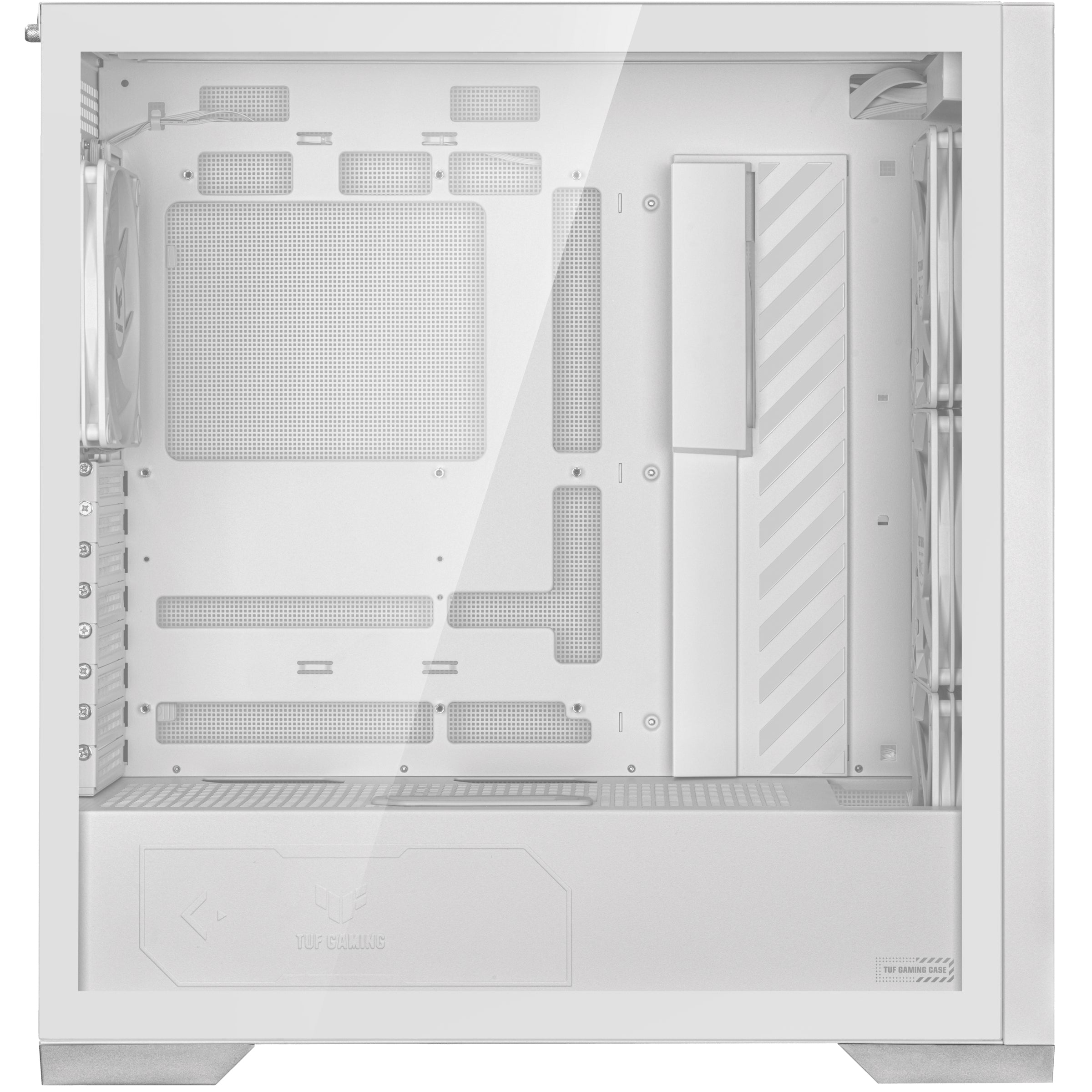 ASUS TUF Gaming GT302 ARGB Mid Tower PC Case — White - Image 4