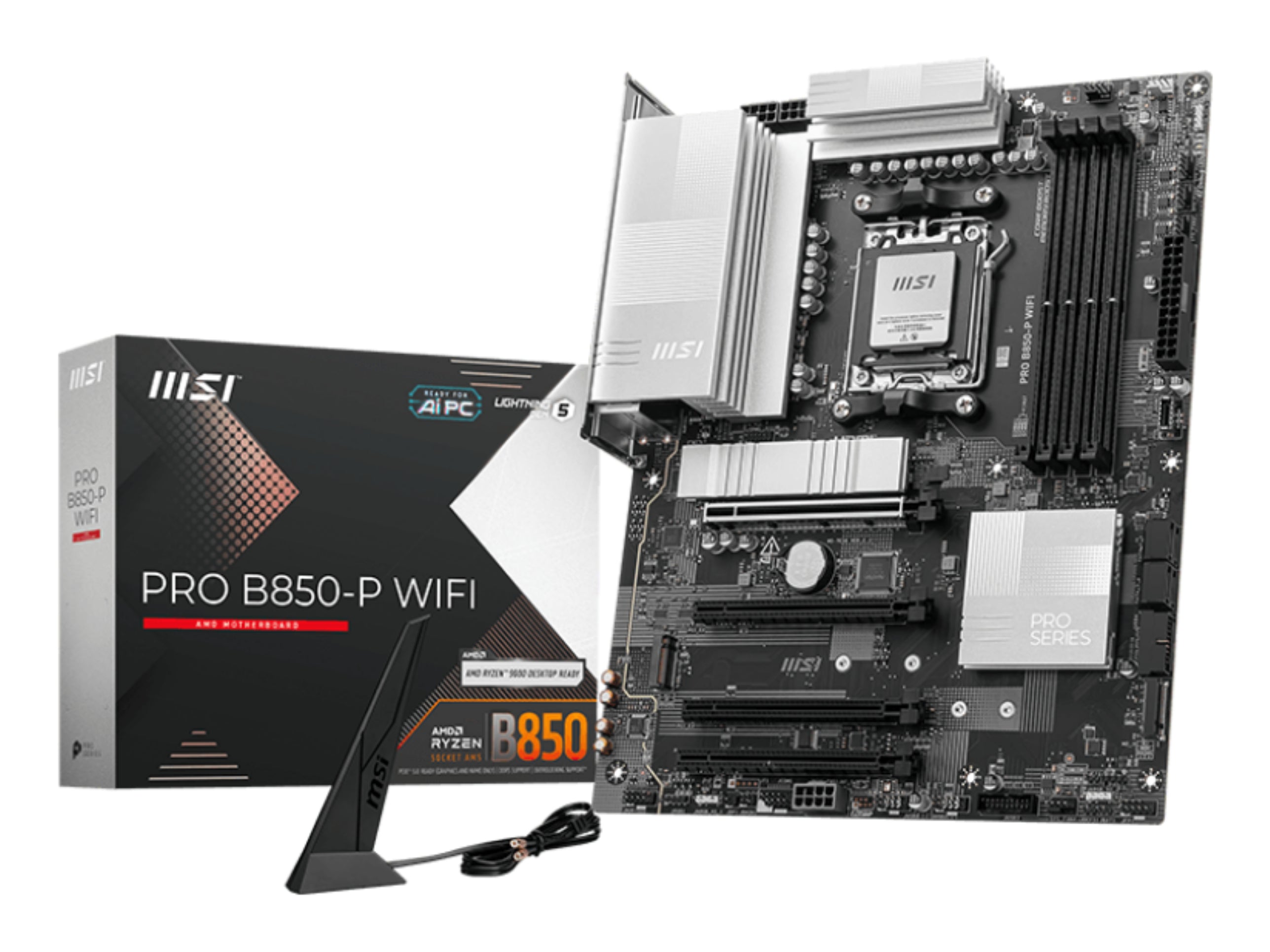 MSI PRO B850-P WIFI Motherboard — Business Desktop Wi-Fi - Image 1