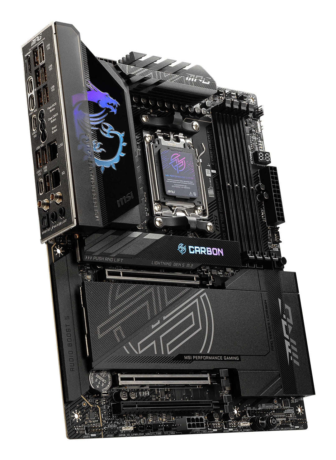 MSI MPG X870E CARBON WiFi Motherboard — High Performance - Image 4
