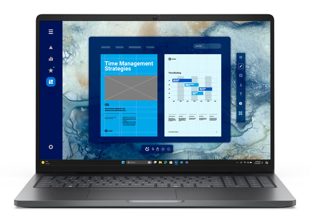 Dell Pro 16 PC16250 16in FHD+ Laptop – Ultra 7, 16GB, 512GB