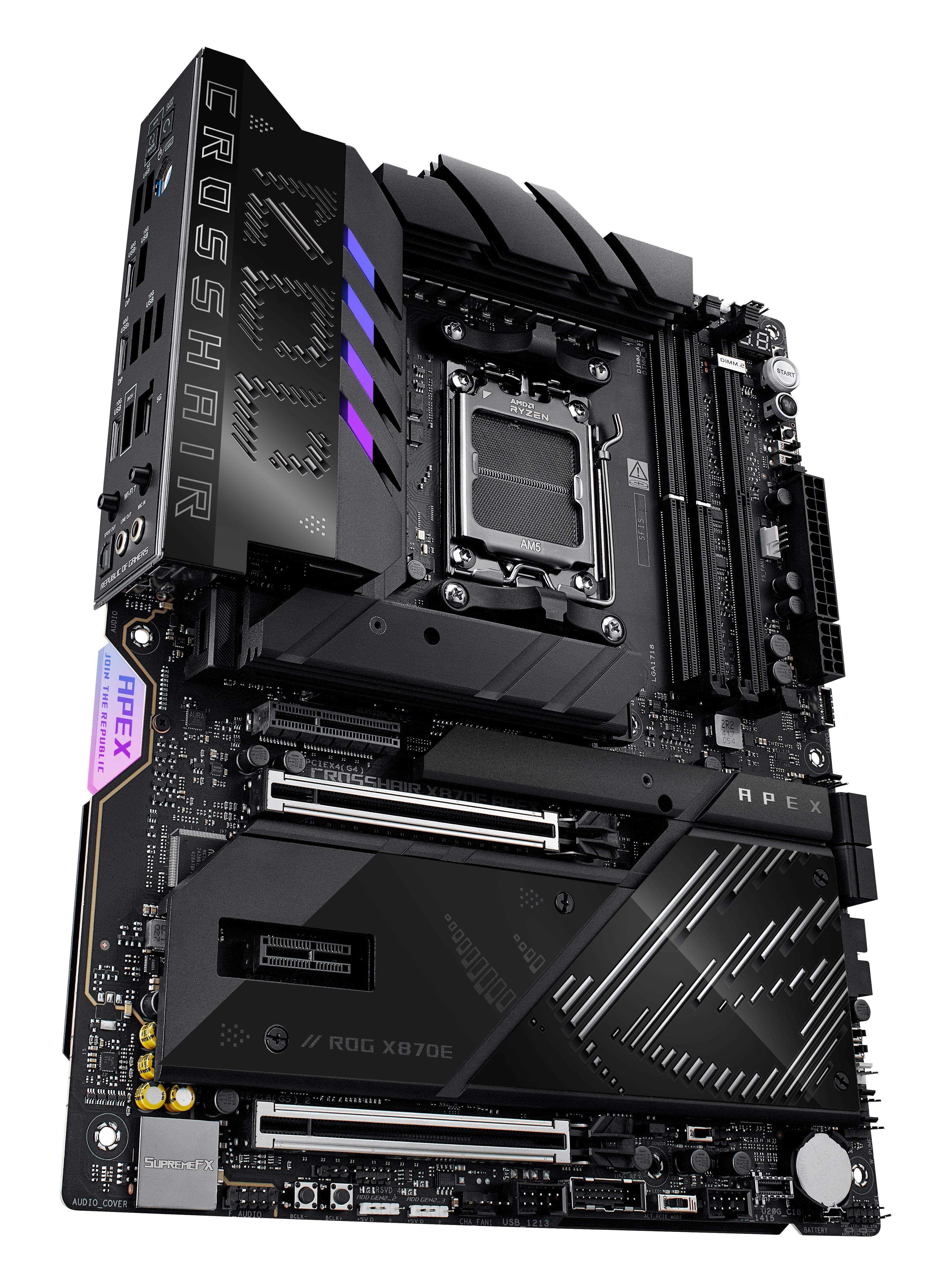 ASUS ROG CROSSHAIR X870E APEX Motherboard — Enthusiast PC - Image 8