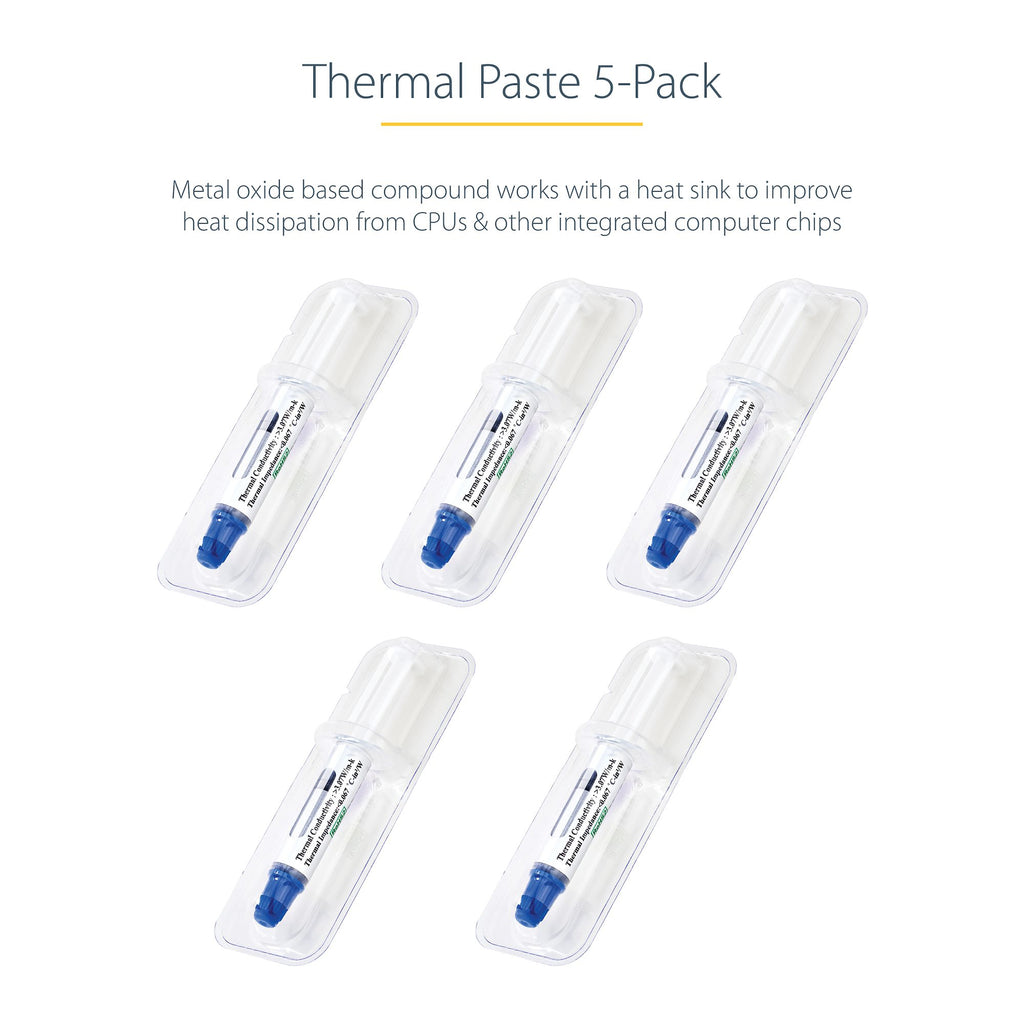 StarTech.com High Performance Thermal Paste - 5 Syringes - Image 8