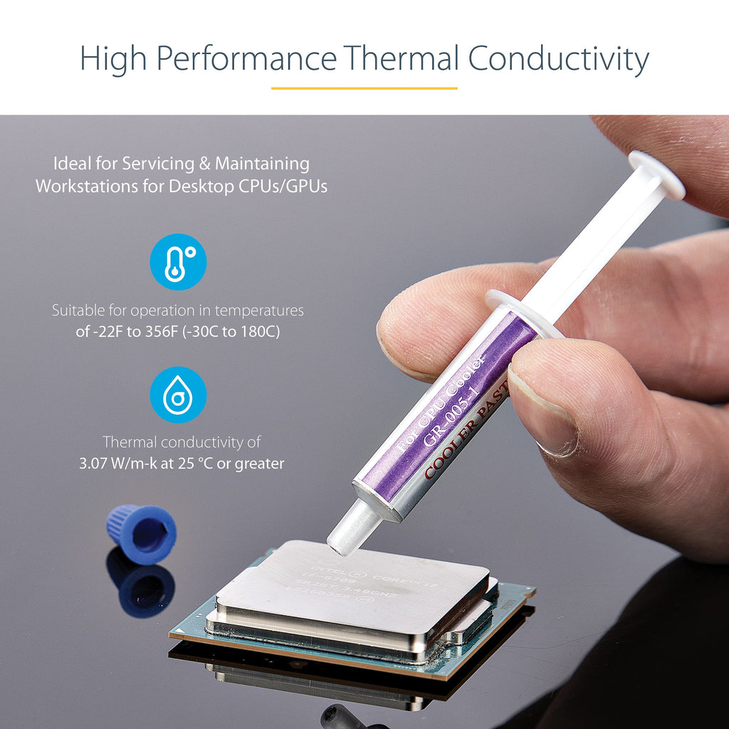 StarTech.com High Performance Thermal Paste - 5 Syringes - Image 9