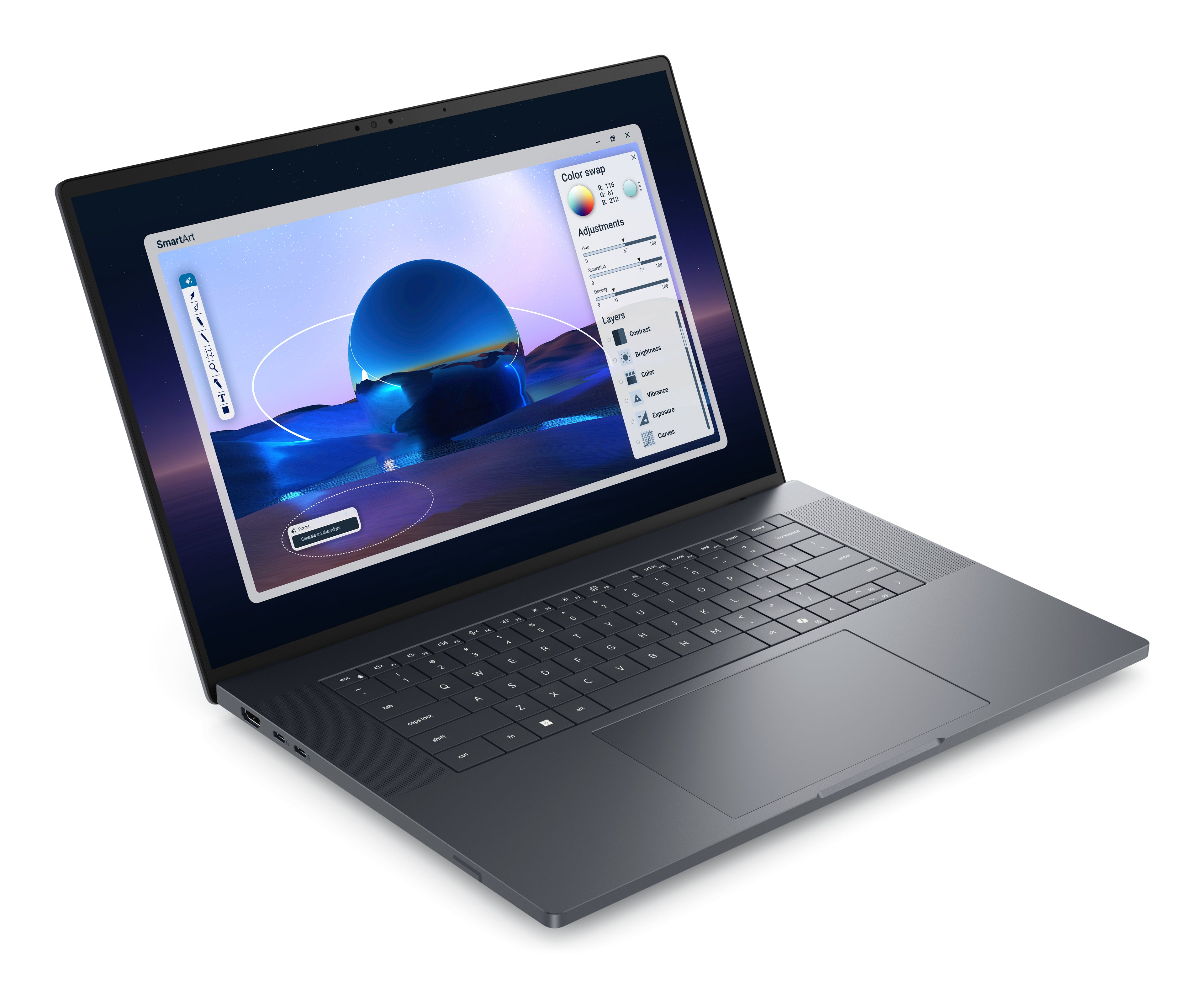 Dell Pro Max 16 MA16250 — 16in FHD+ Ultra 7 265H, 32GB, 1TB, RTX 1000