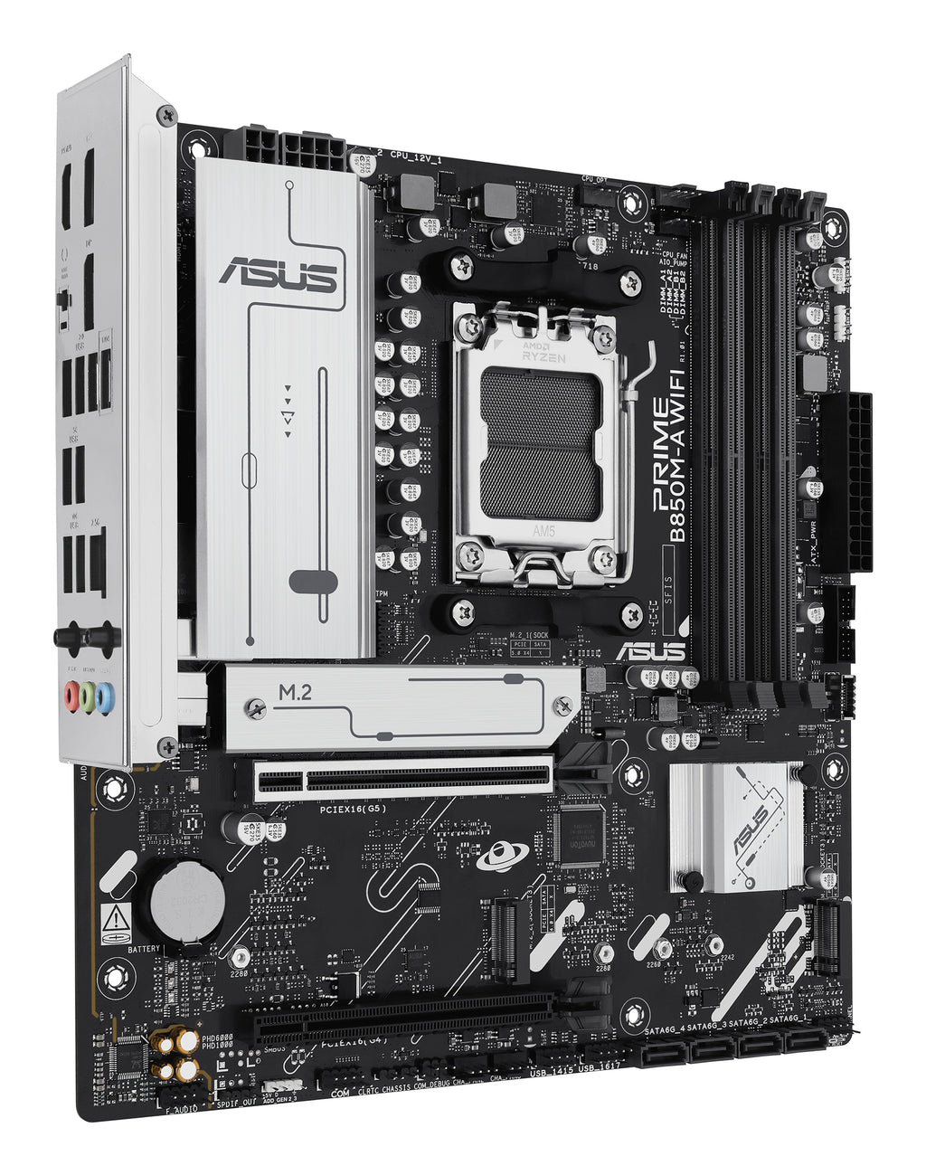 ASUS PRIME B850M-A WIFI-CSM Motherboard (mATX, Wi‑Fi) - Image 2