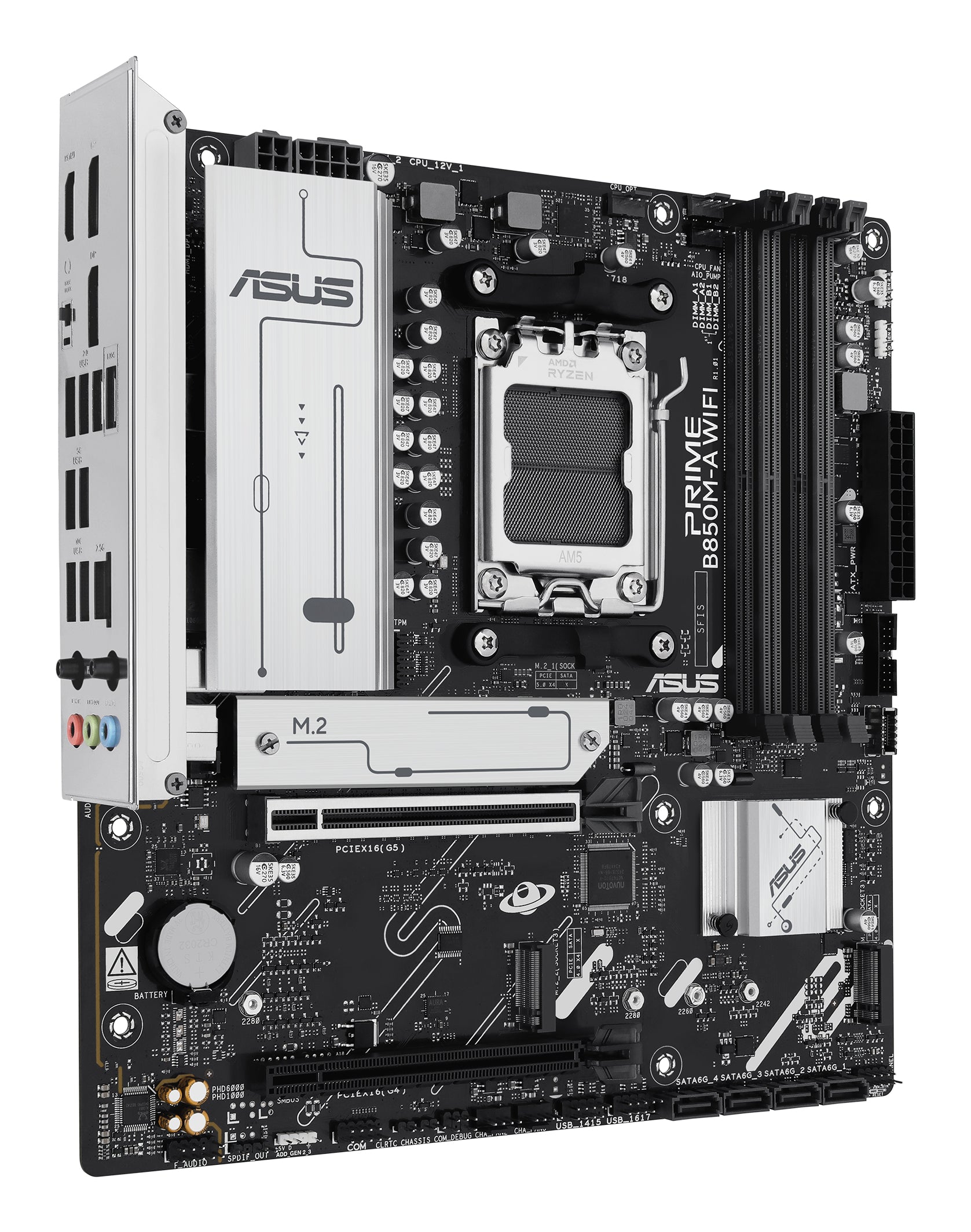 ASUS PRIME B850M-A WIFI-CSM Motherboard (mATX, Wi‑Fi) - Image 2