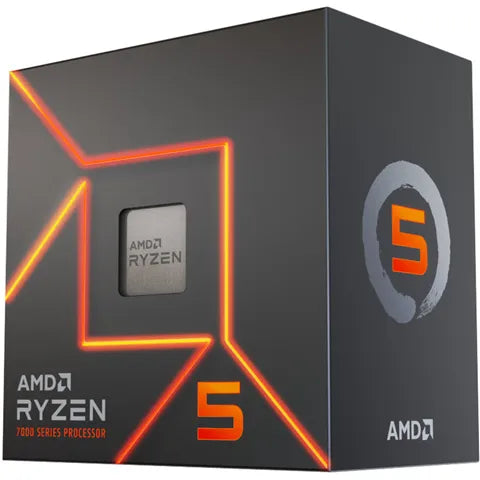AMD Ryzen 5 7600 6-Core AM5 CPU - 5.20GHz, 38MB, 65W - Image 1