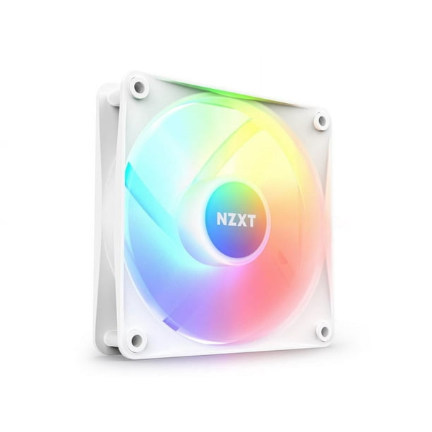 NZXT F120RGB 120mm RGB Case Fan — Single Pack (White) - Image 1