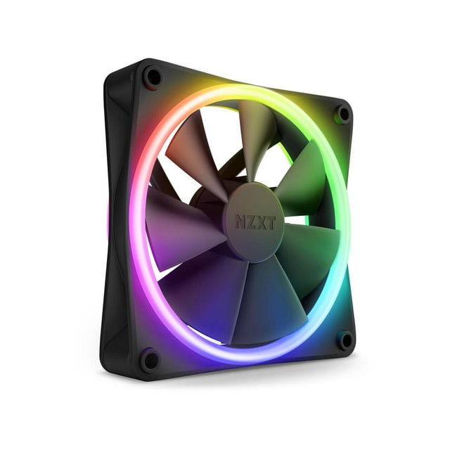 NZXT F120RGB Duo 120mm Dual-Sided RGB Fan - White (Single Pack) - Image 1