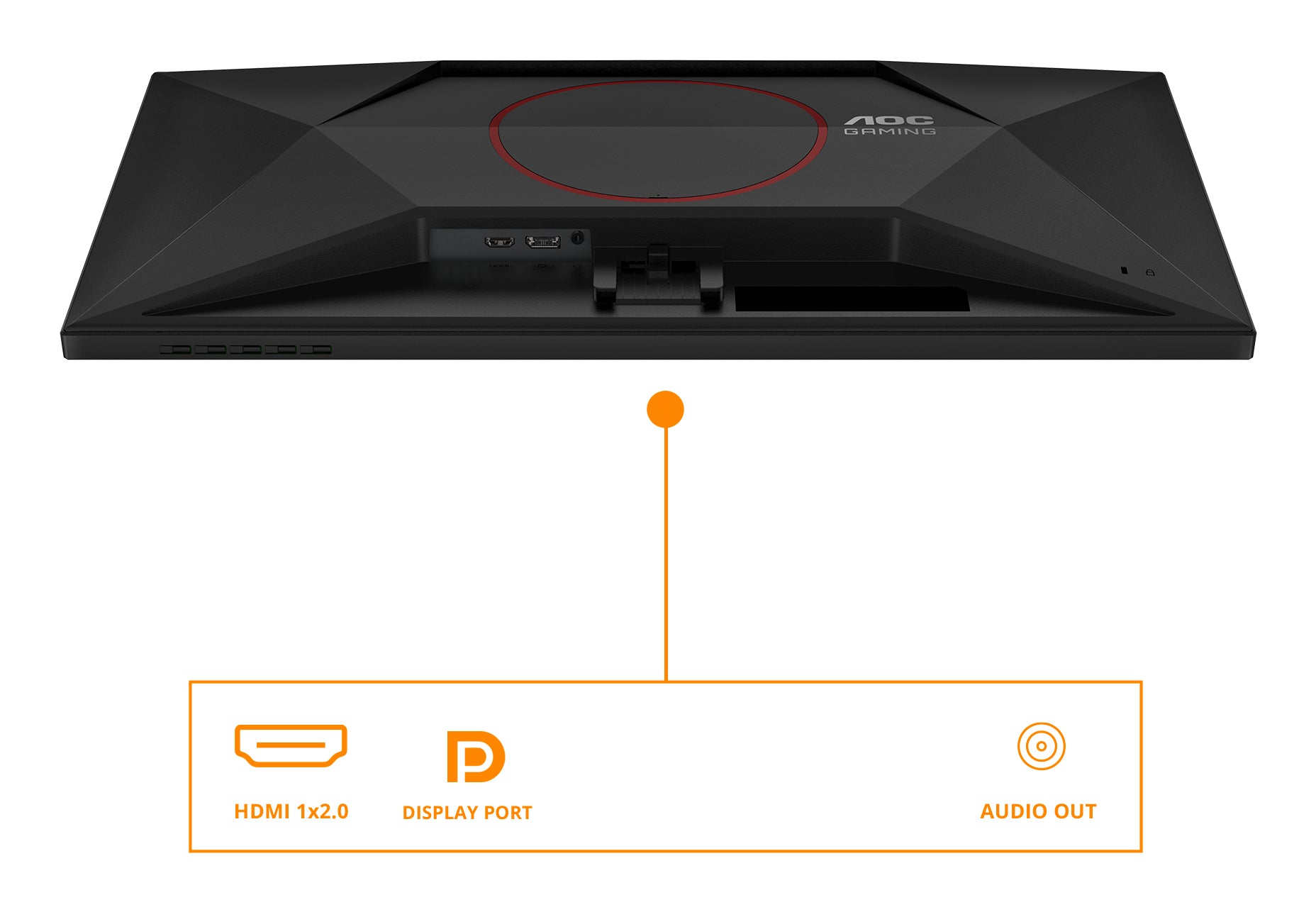 AOC 27" 27G42E FHD 180Hz IPS Gaming Monitor - 1ms HDMI/DP - Image 3