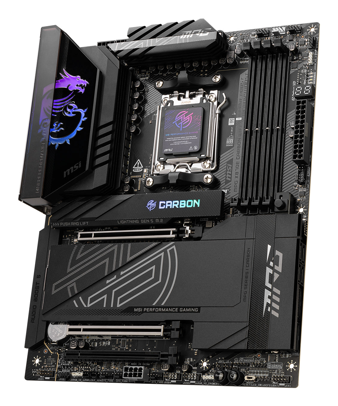 MSI MPG X870E CARBON WiFi Motherboard — High Performance - Image 3