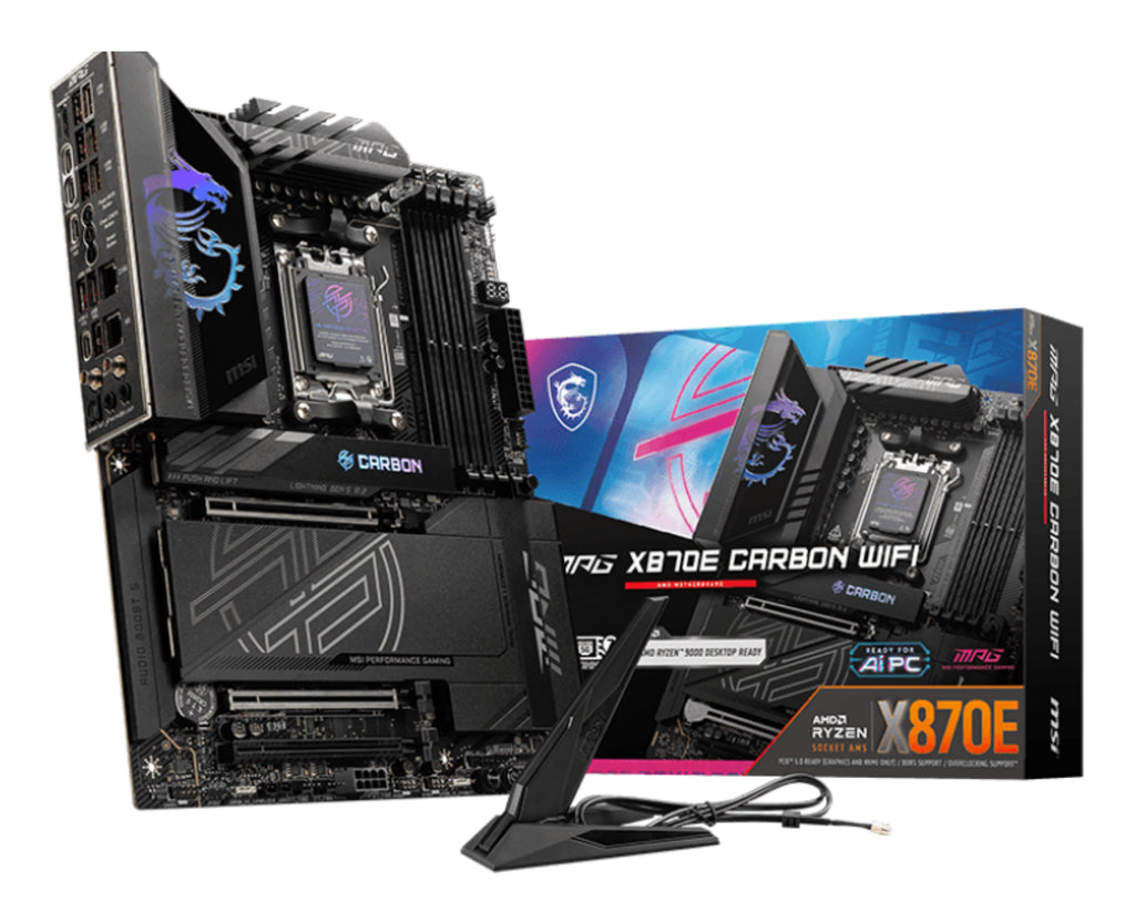 MSI MPG X870E CARBON WiFi Motherboard — High Performance - Image 1