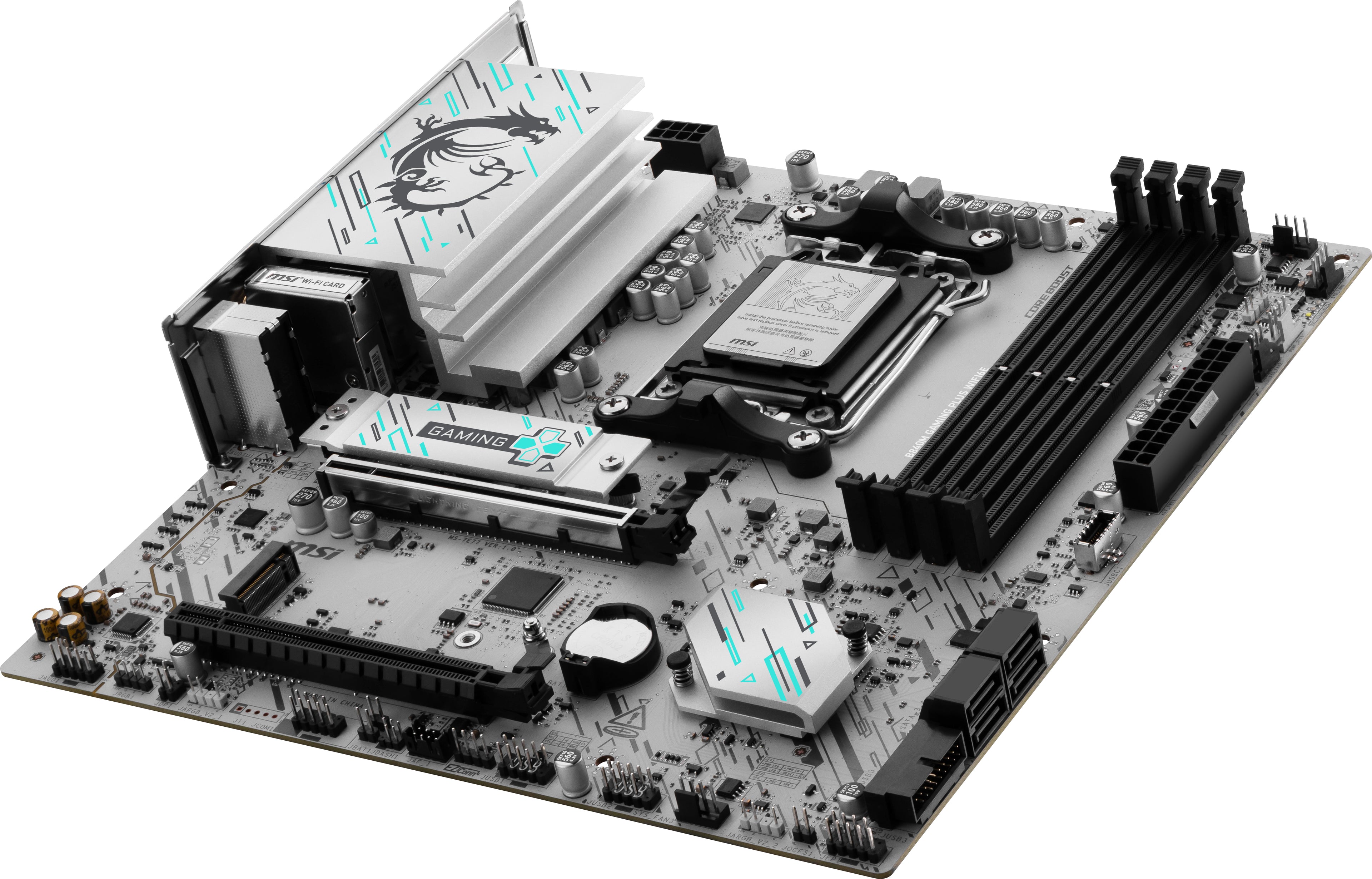 MSI B840M GAMING PLUS WIFI6E Motherboard — Wi-Fi 6E Ready - Image 2