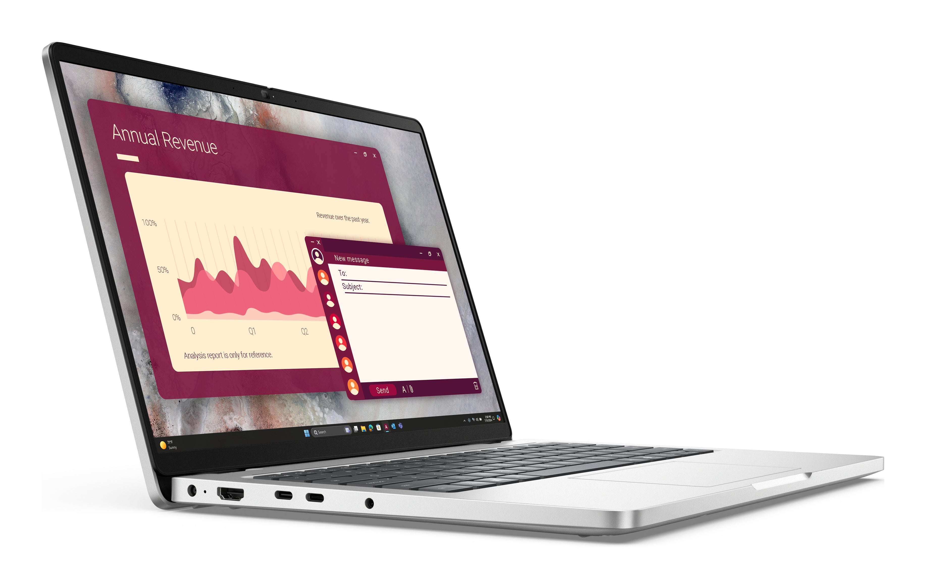 Dell Pro 14 PC14250 14in FHD+ Laptop - Ultra 7, 16GB, 512GB