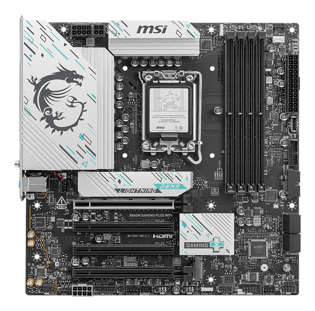 MSI B860M GAMING PLUS WIFI Motherboard — Gaming Wi-Fi - Image 2