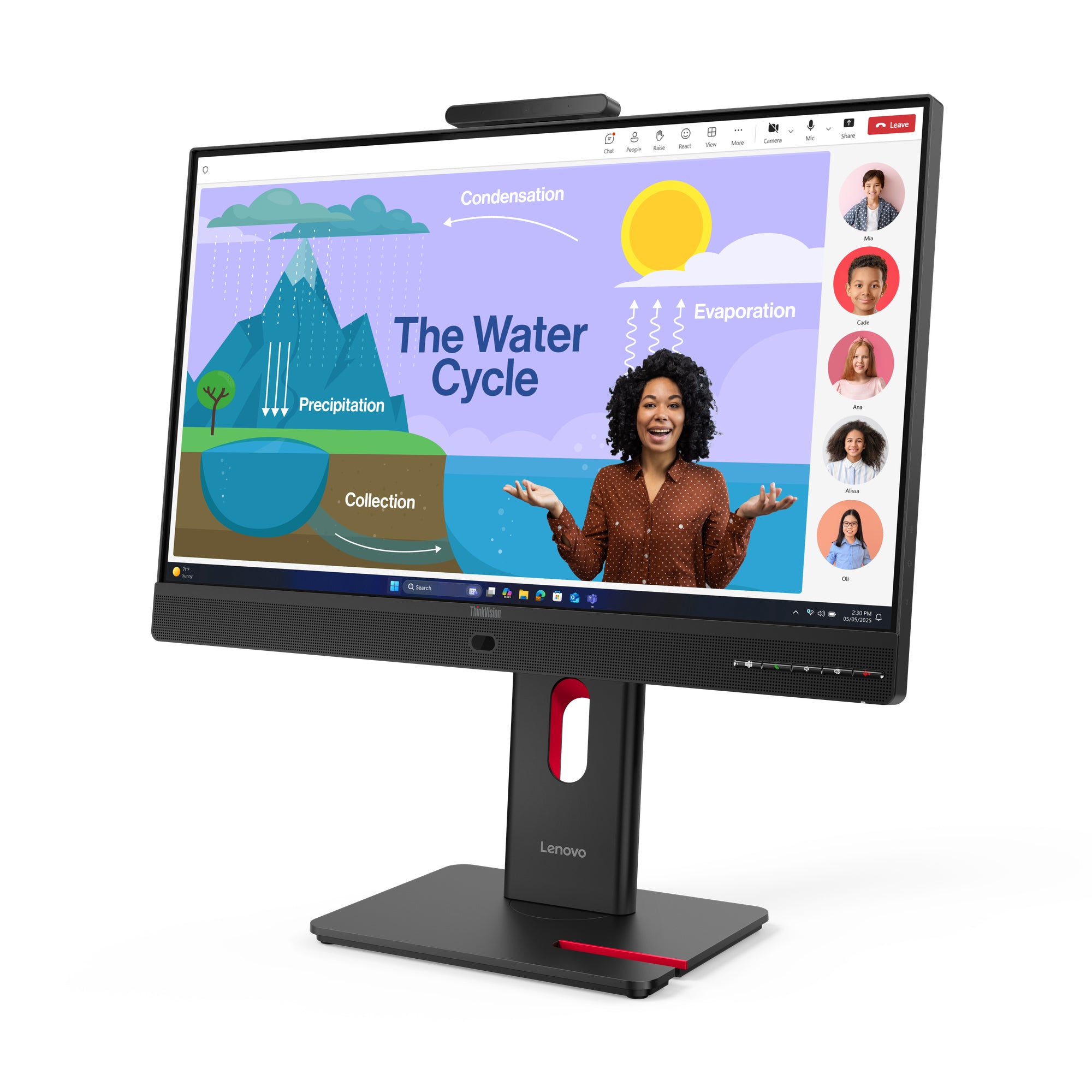 Lenovo ThinkVision T24D-4v 23.8in FHD IPS USB-C Monitor - Image 4