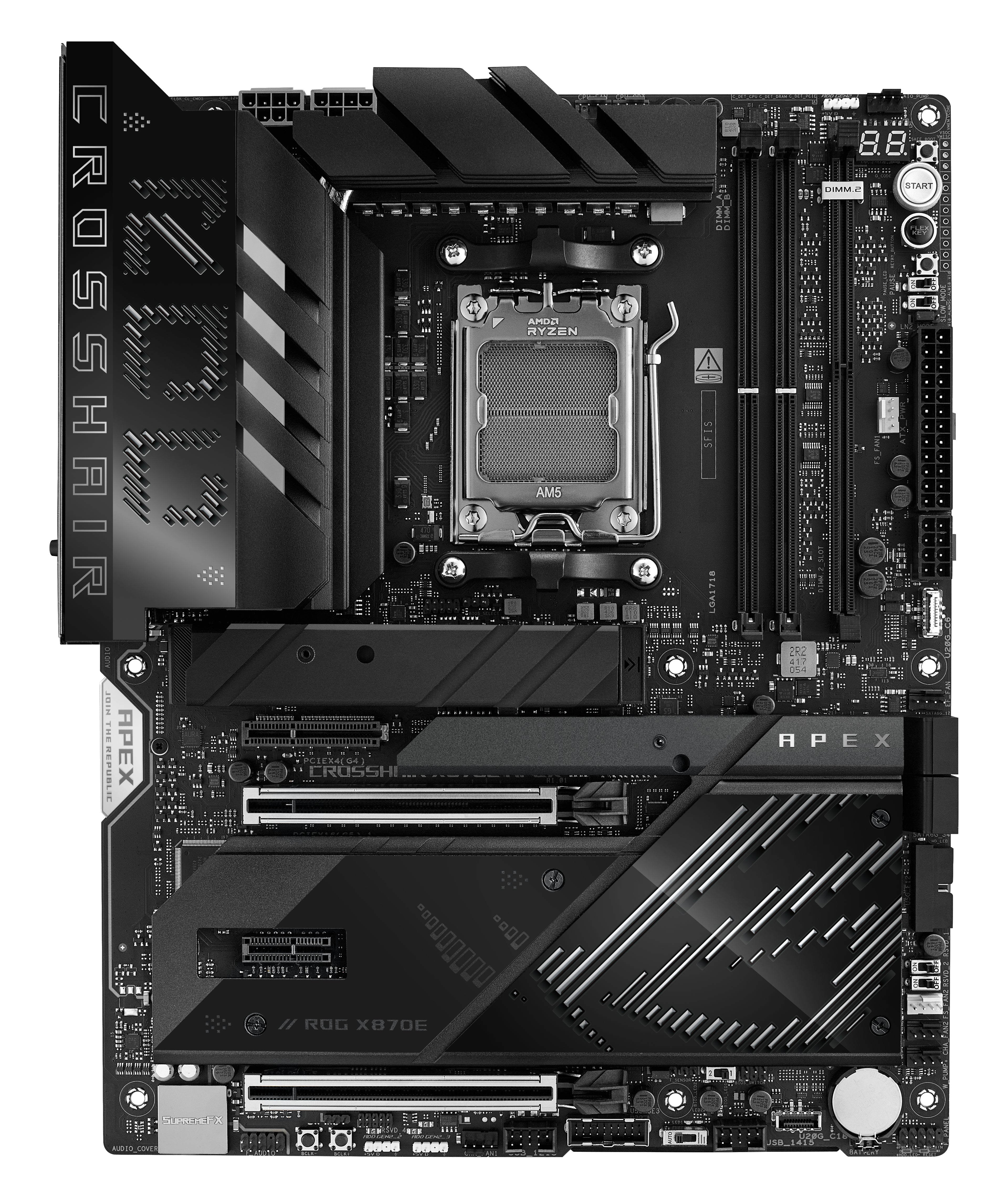 ASUS ROG CROSSHAIR X870E APEX Motherboard — Enthusiast PC - Image 3