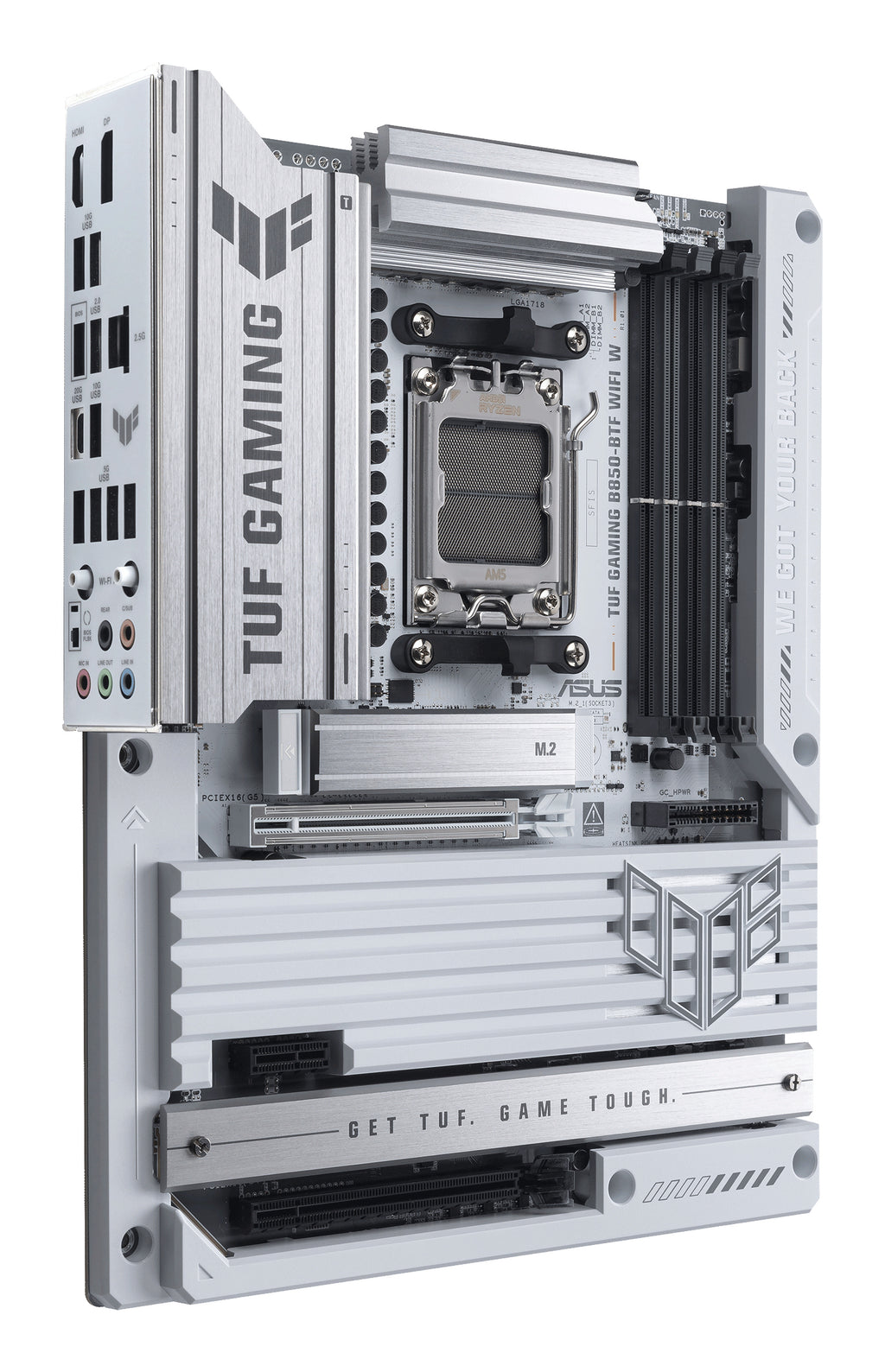 ASUS TUF GAMING B850-BTF WIFI W Motherboard White Edition - Image 3