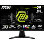 MSI 24.5" Flat FHD IPS Gaming Monitor — 300Hz 0.5ms - Image 1