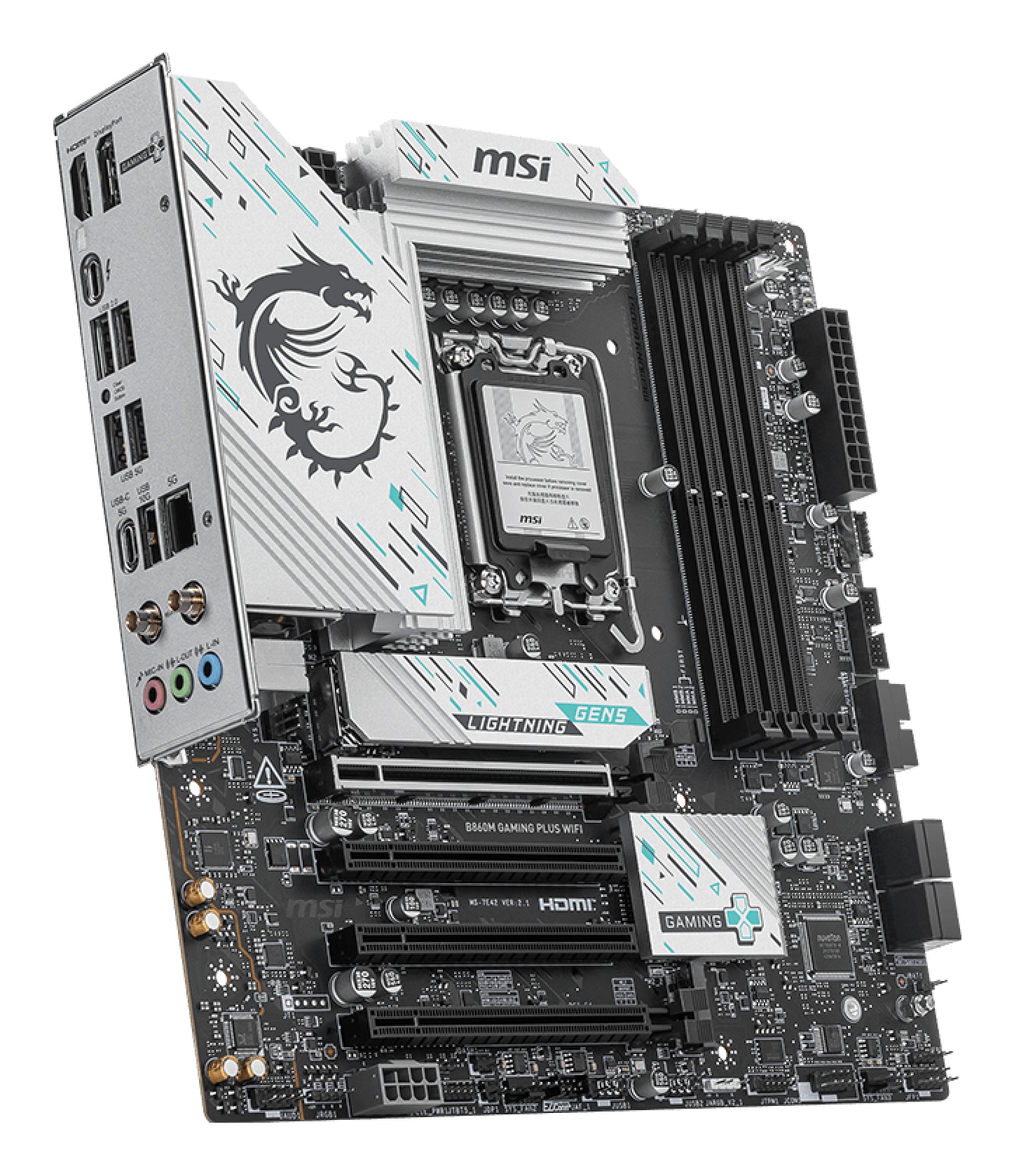 MSI B860M GAMING PLUS WIFI Motherboard — Gaming Wi-Fi - Image 4