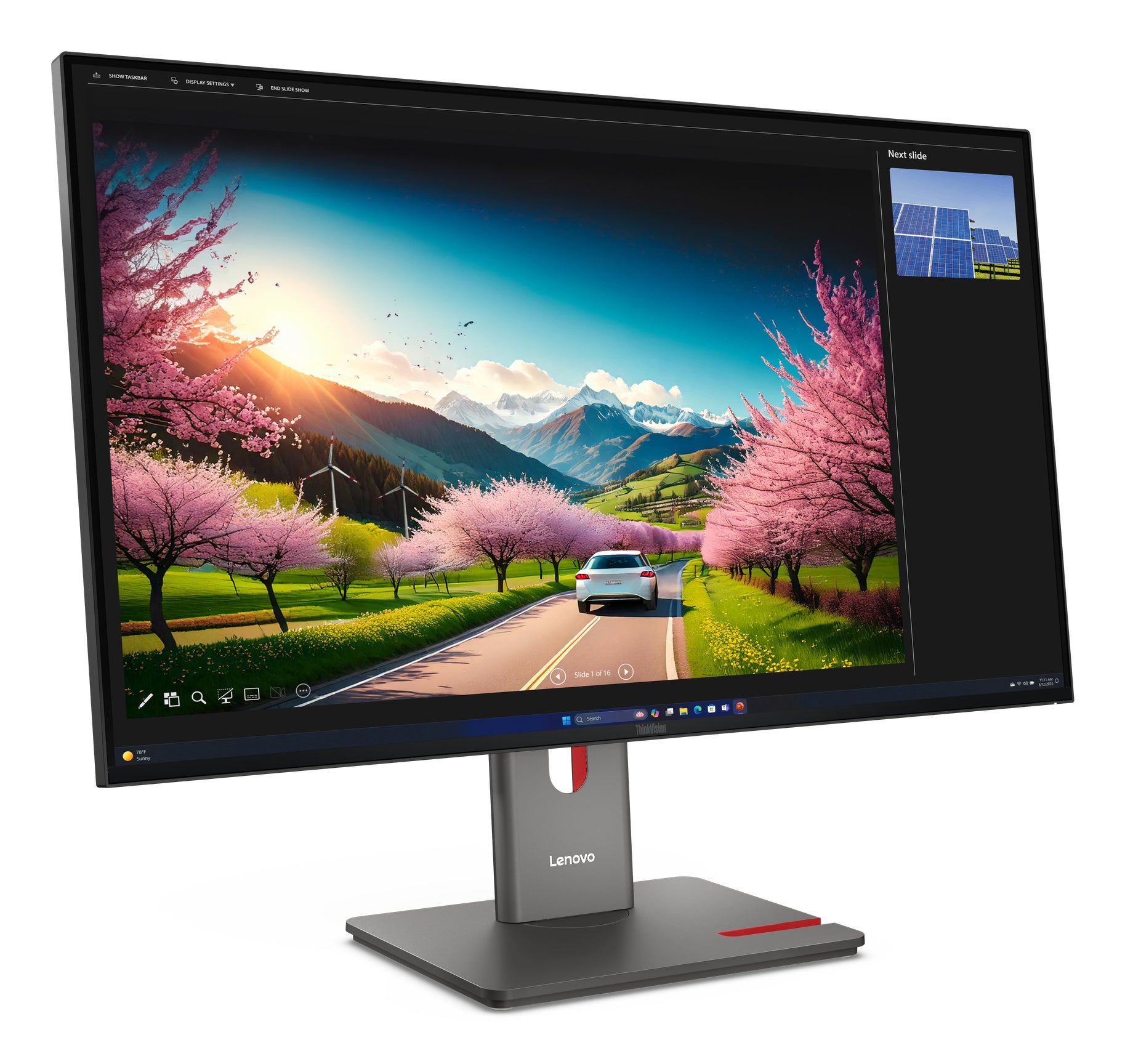 Lenovo ThinkVision P32UD-40 31.5in 4K IPS Thunderbolt 4 Monitor - Image 2