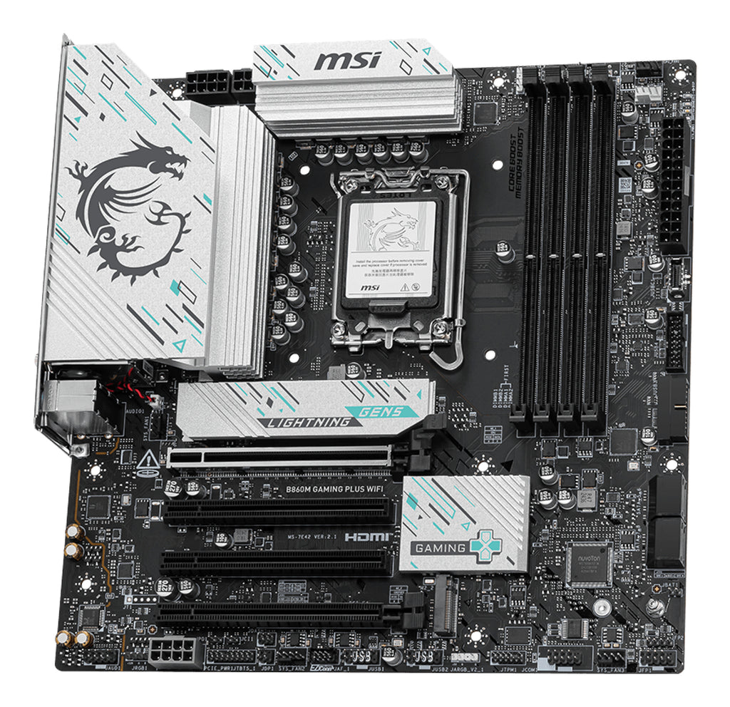MSI B860M GAMING PLUS WIFI Motherboard — Gaming Wi-Fi - Image 3