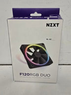 NZXT F120RGB Duo 120mm Dual-Sided RGB Fan Black Single Pack - Image 3