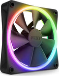 NZXT F120RGB Duo 120mm Dual-Sided RGB Fan Black Single Pack - Image 1