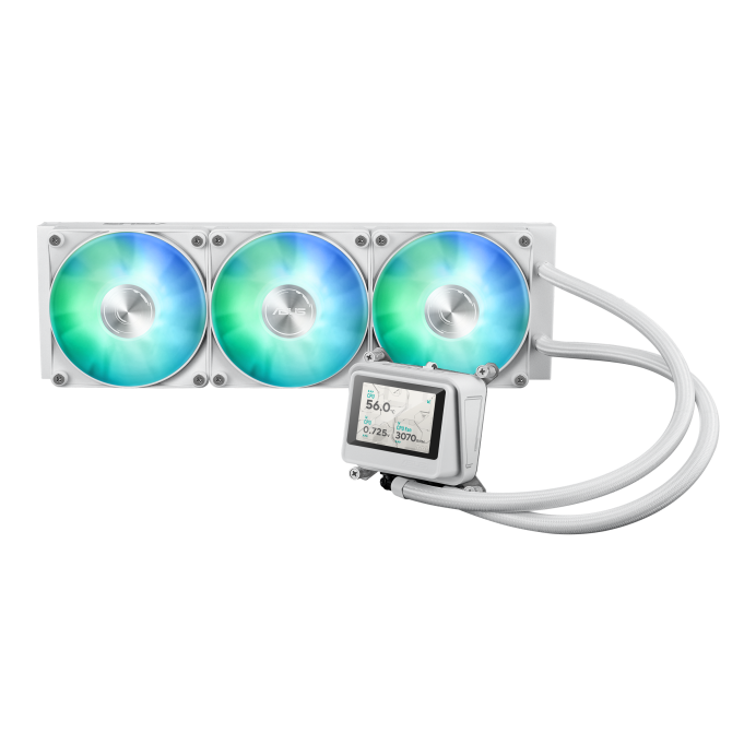 ASUS AYW LC360 ARGB AIO CPU Cooler with 2.4-inch IPS LCD - Image 1